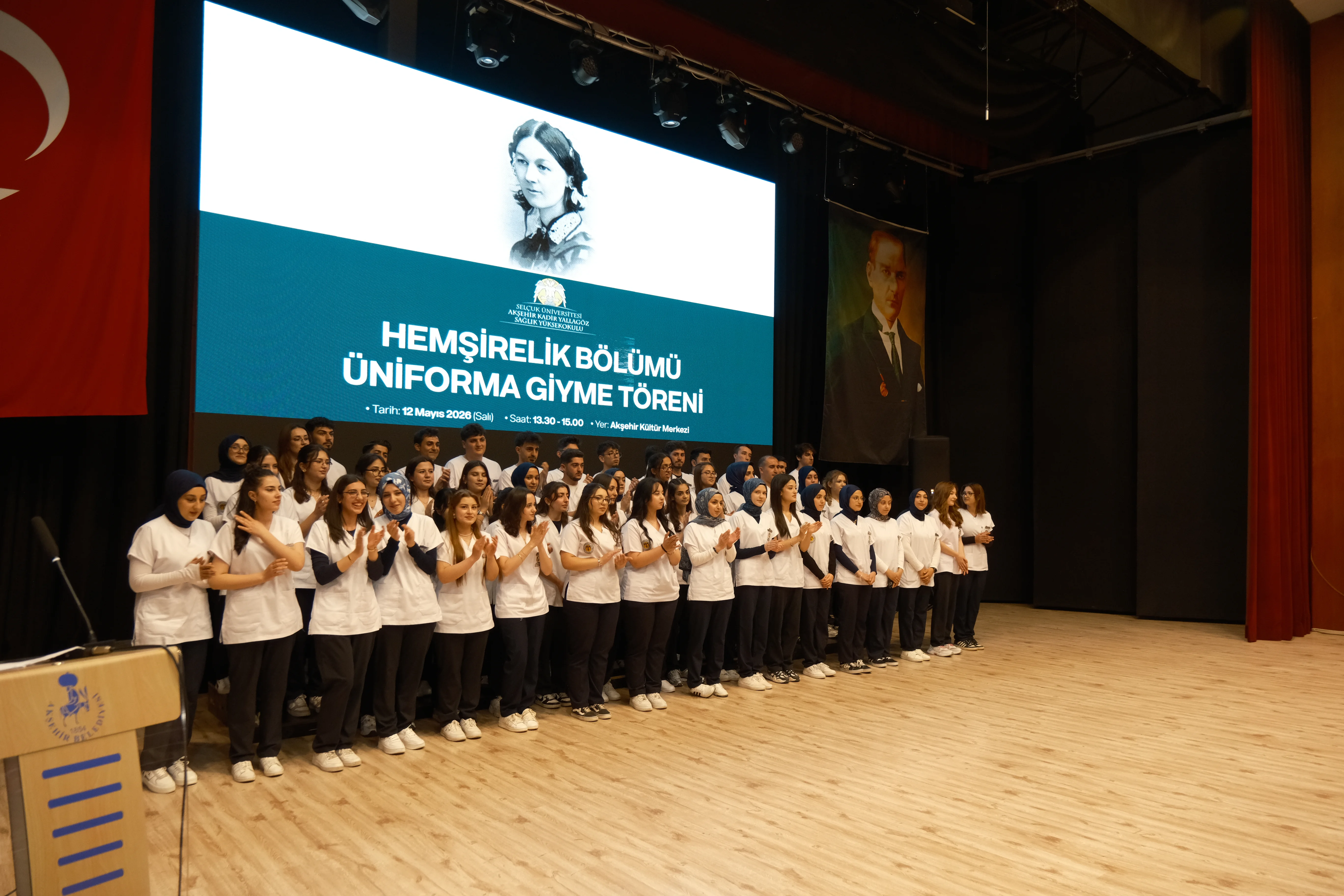 Hemşirelik Bölümü Üniforma Giyme Töreni