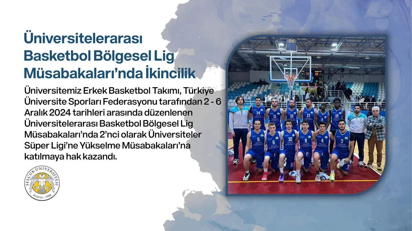 Erkek Basketbol Takımı İkincilik