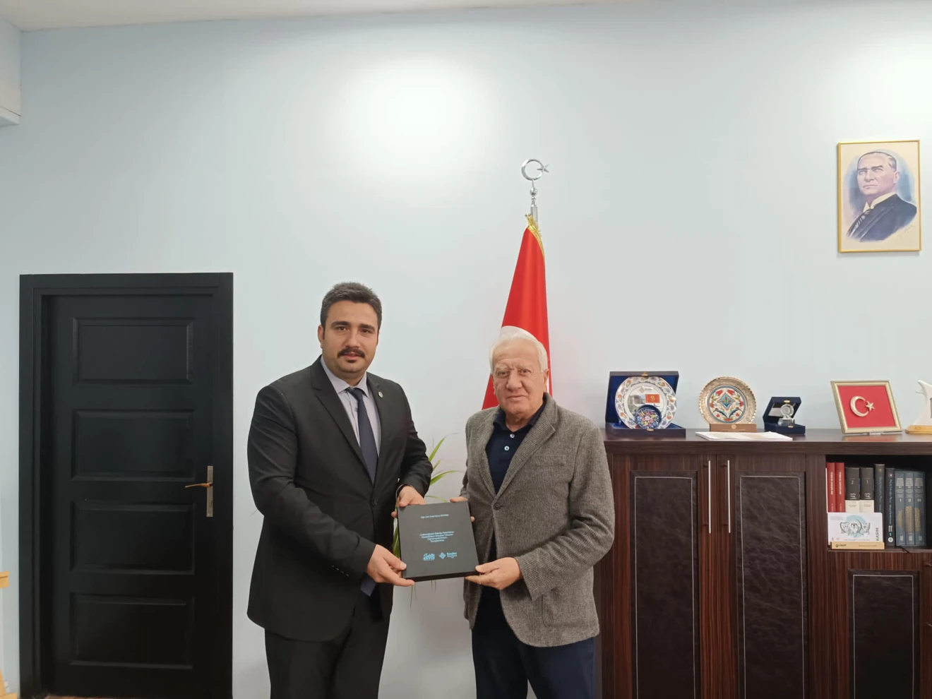Başkan Saygı' dan Yüksekokulumuza Ziyaret.