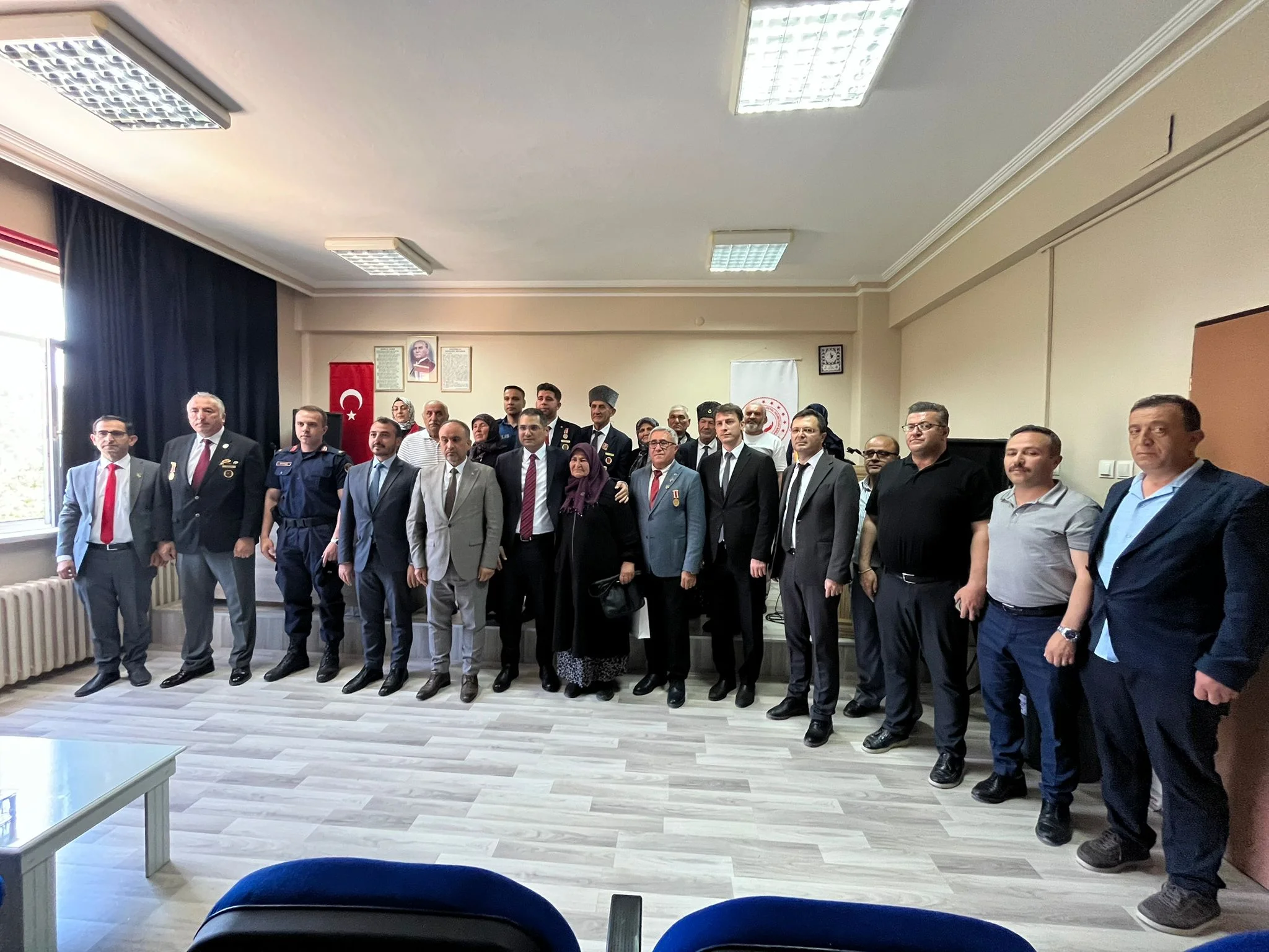 Yüksekokulumuzda Duygu Dolu Anlar: "Vatan ve Kahramanlık Buluşması"