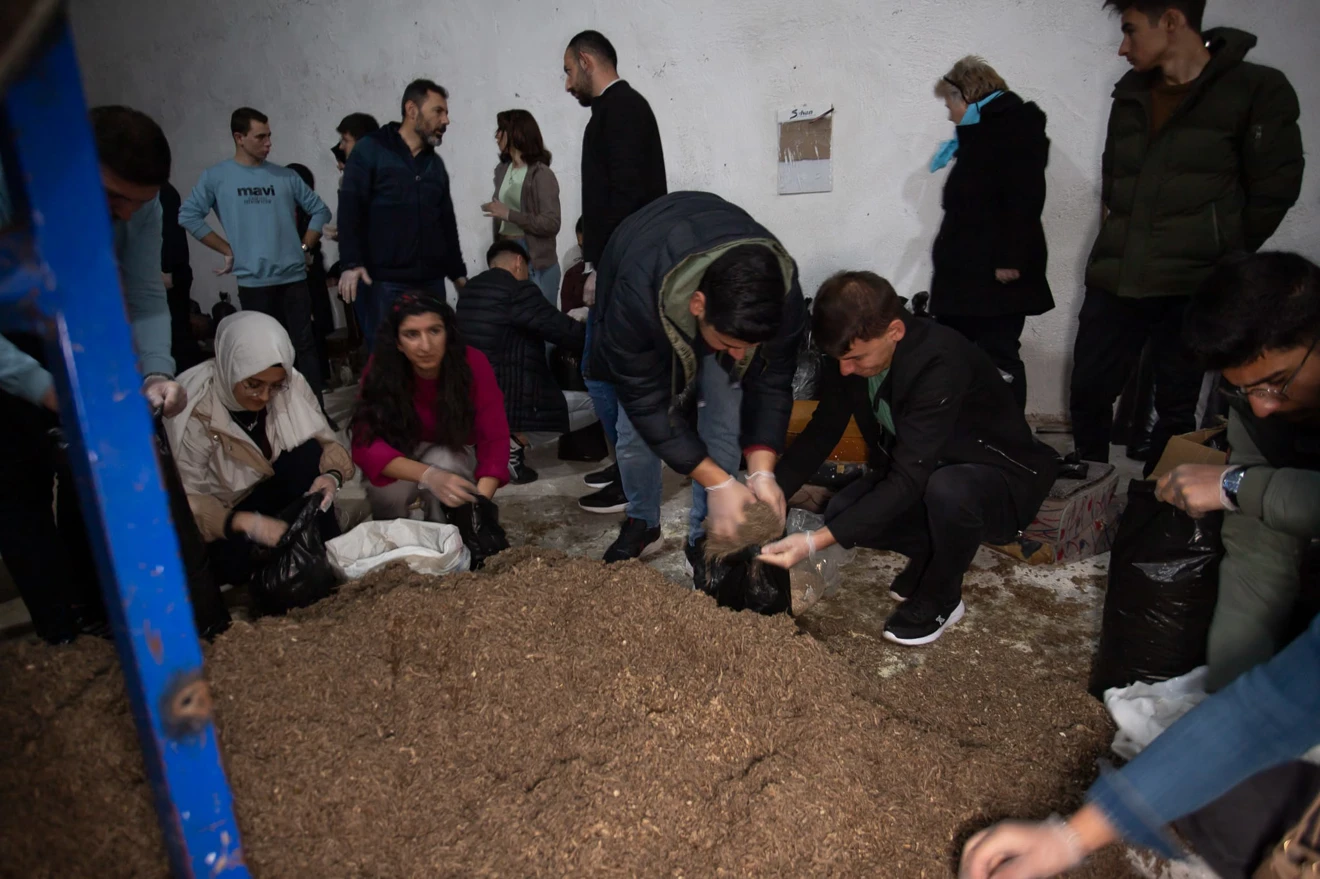 KAŞINHANI MANTAR TESİSİNE GEZİSİ
