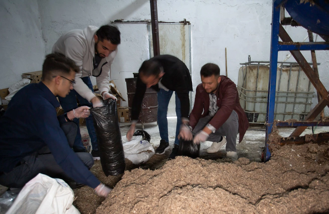 KAŞINHANI MANTAR TESİSİNE GEZİSİ