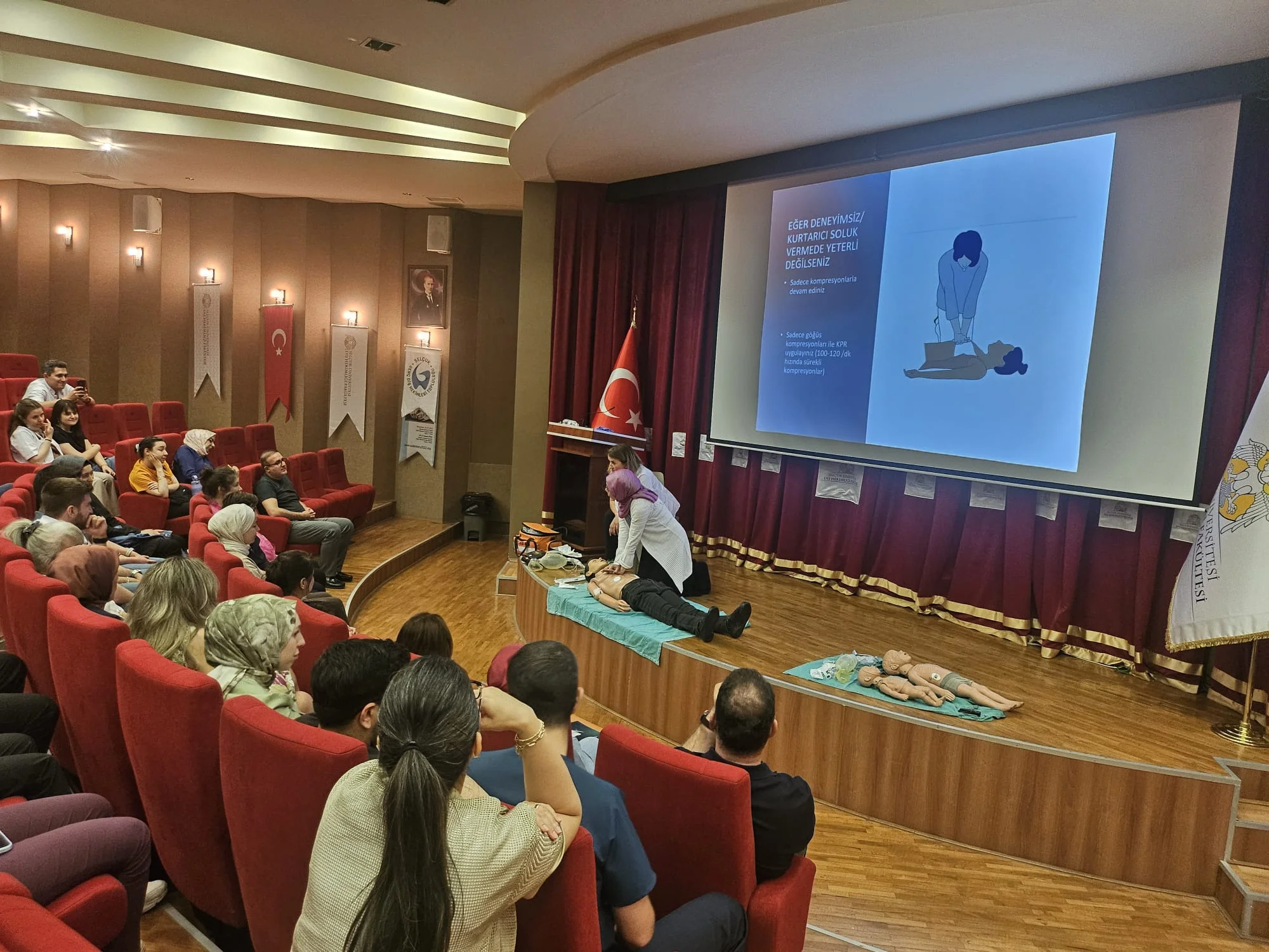 “Temel Yaşam Desteği”  eğitimi gerçekleştirildi