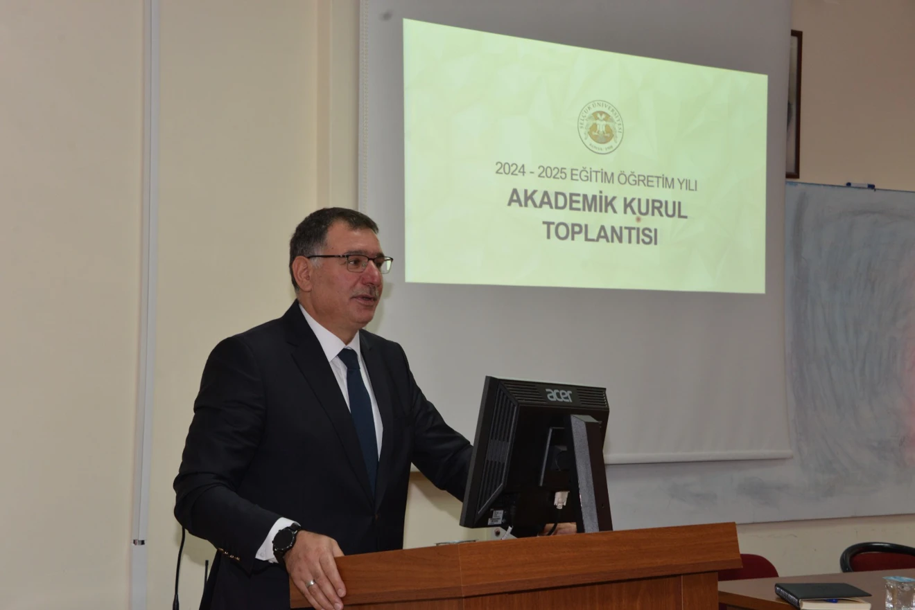 2024-2025 Eğitim Öğretim Yılı Akademik Kurul Toplantısı Yapıldı