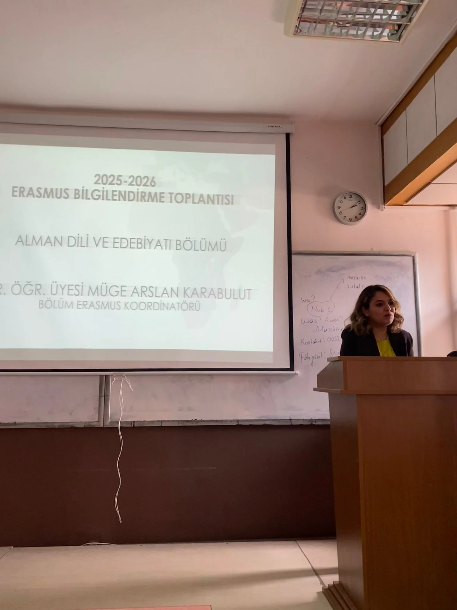 Erasmus Bilgilendirme ve Deneyim Paylaşımı Toplantısı