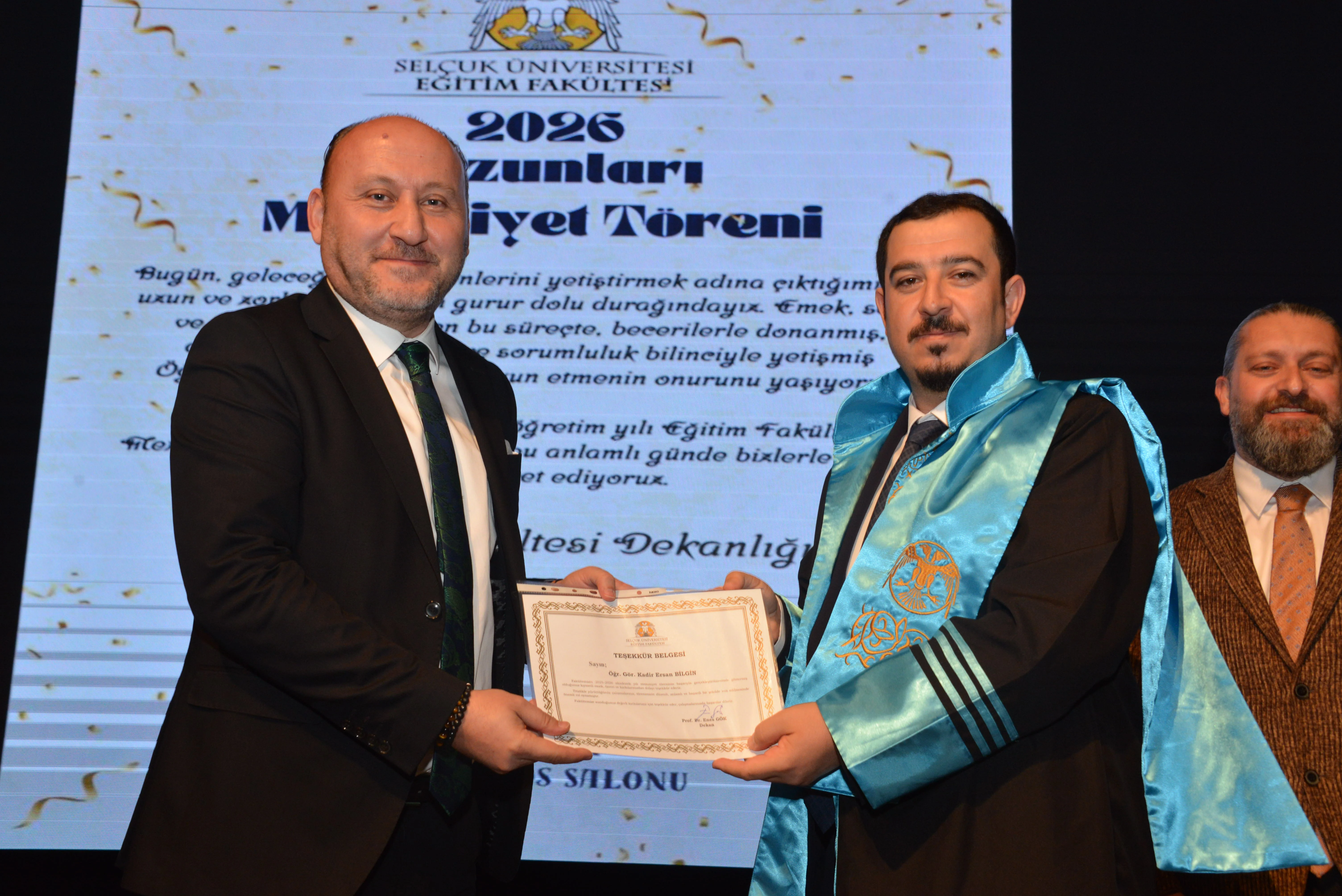 Fakültemiz 2025-2026 Eğitim Öğretim Yılı Mezuniyet Töreni Gerçekleştirildi