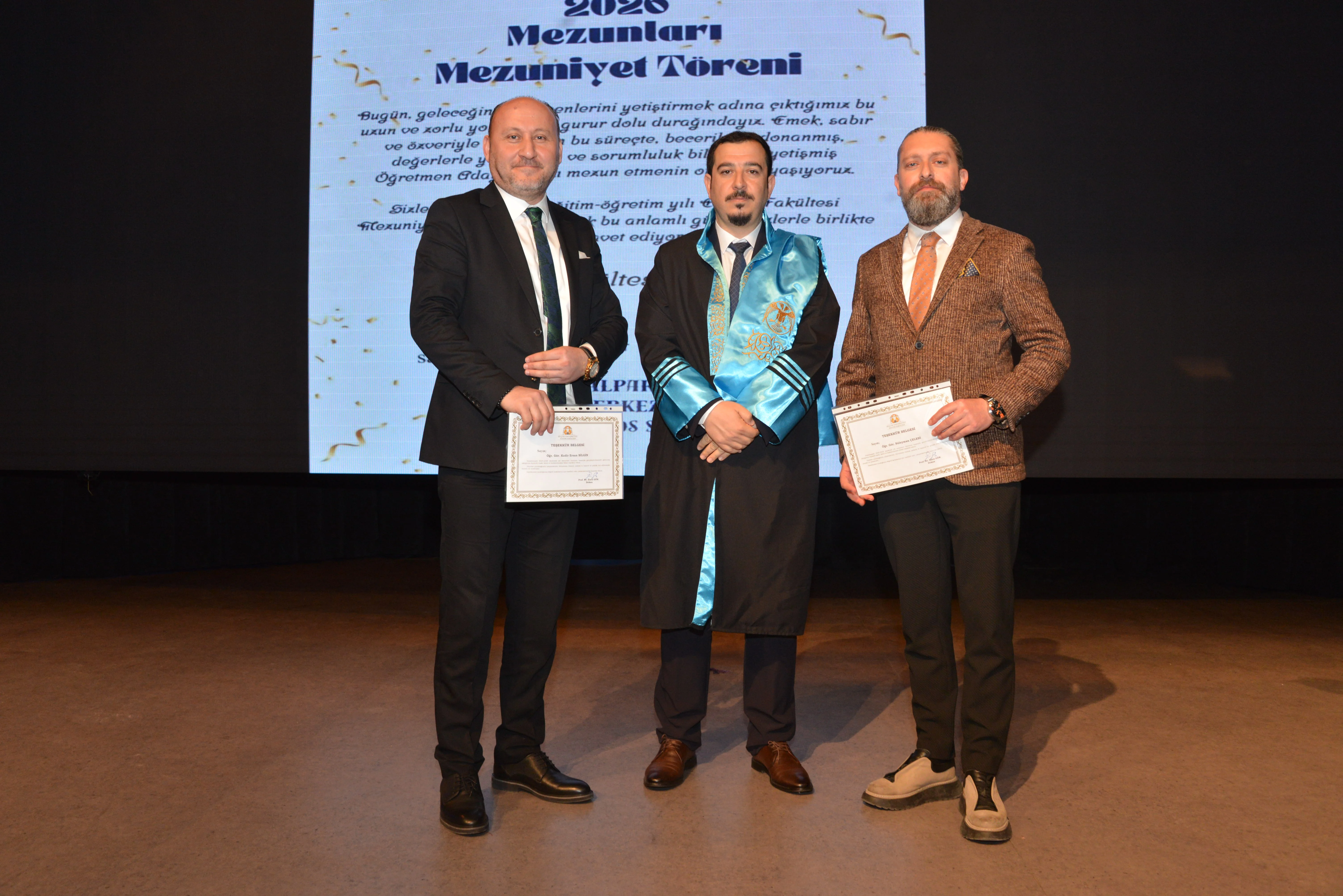 Fakültemiz 2025-2026 Eğitim Öğretim Yılı Mezuniyet Töreni Gerçekleştirildi