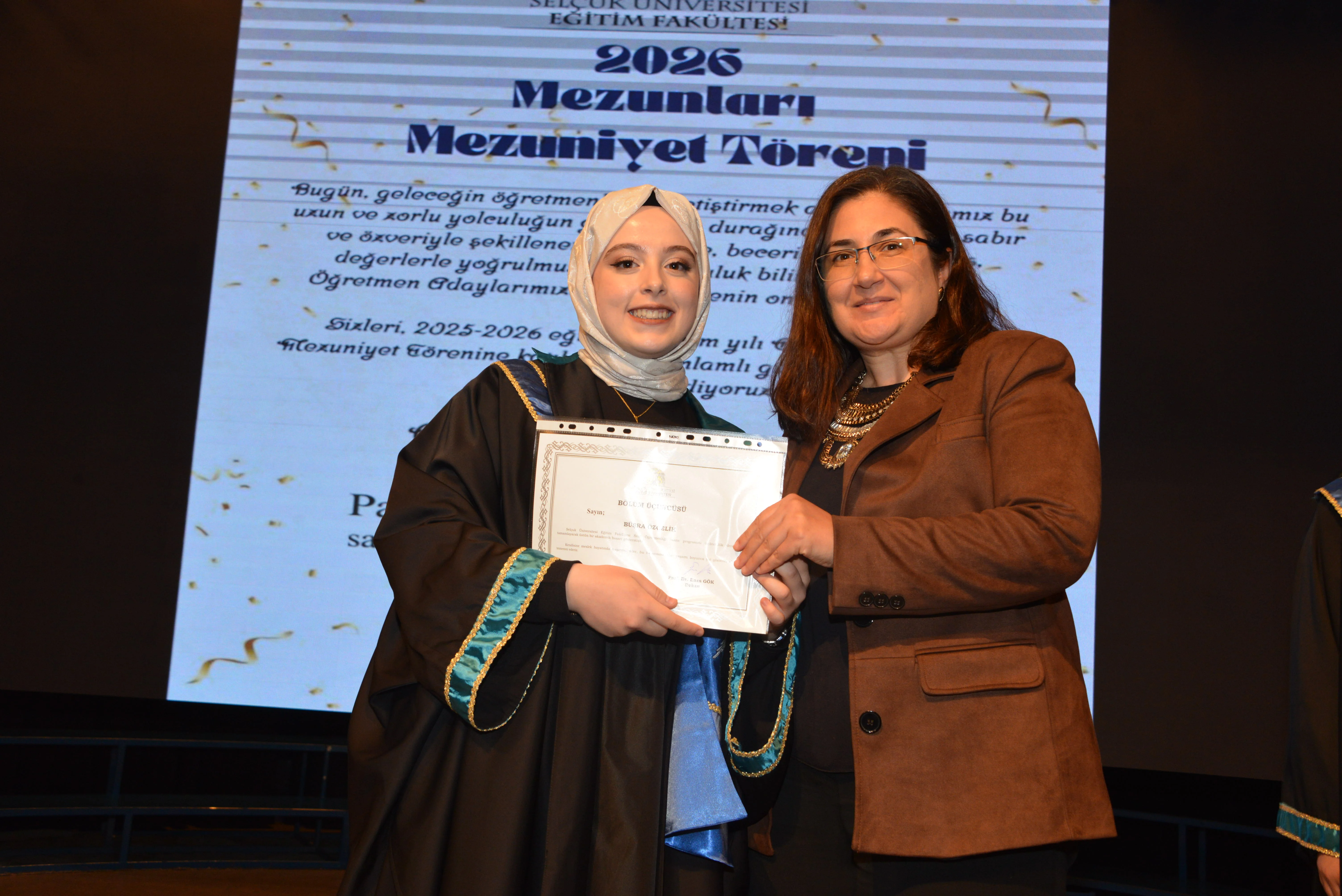 Fakültemiz 2025-2026 Eğitim Öğretim Yılı Mezuniyet Töreni Gerçekleştirildi