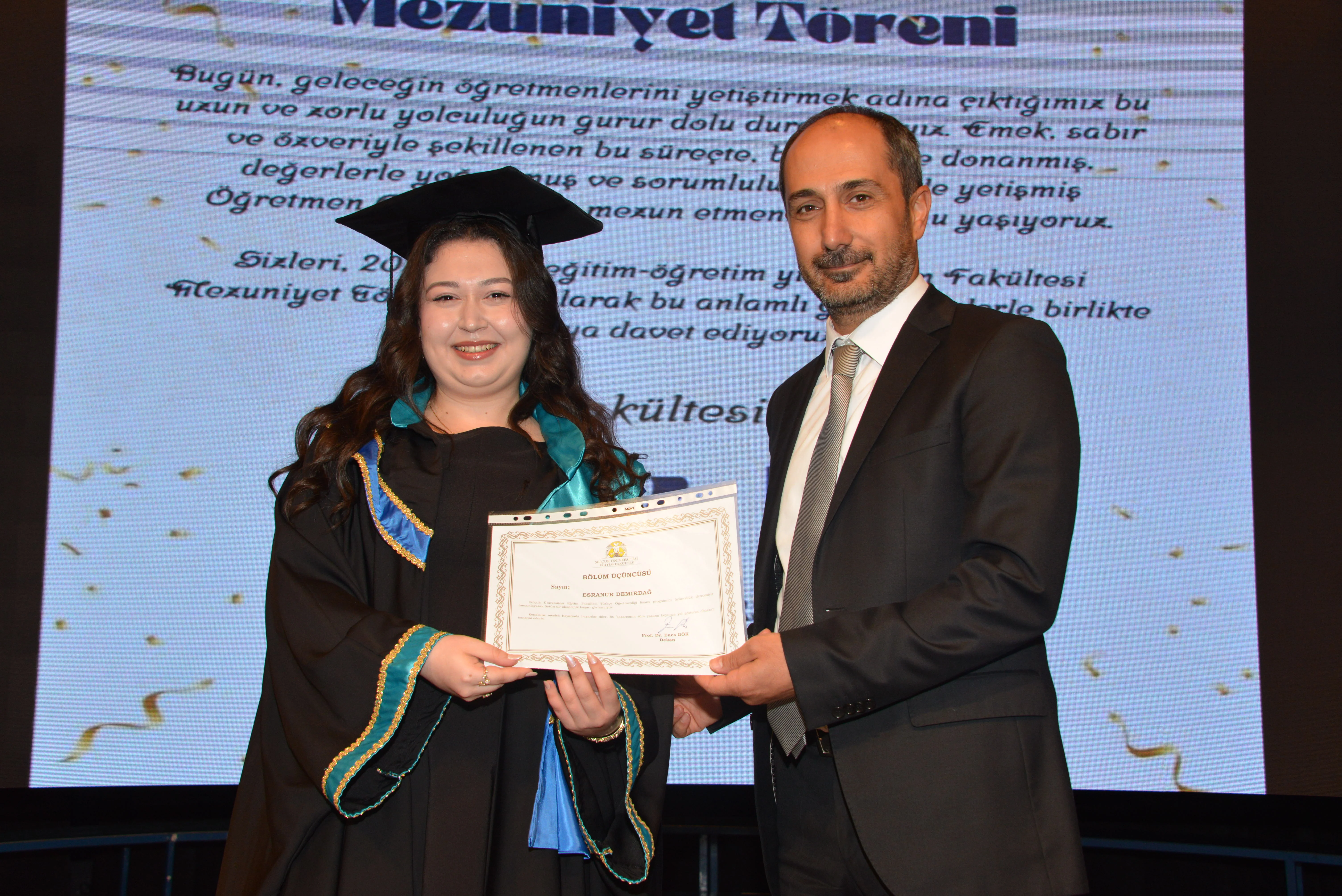 Fakültemiz 2025-2026 Eğitim Öğretim Yılı Mezuniyet Töreni Gerçekleştirildi