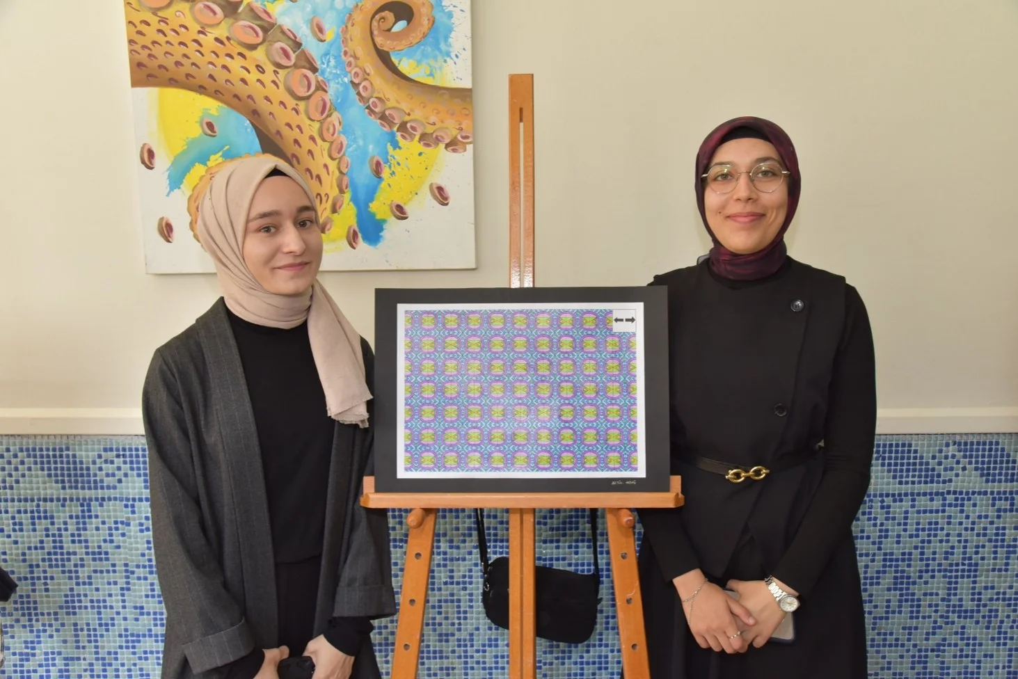 Matematik Öğretiminde İlişkilendirme Dersi Kapsamında Resim Sergisi