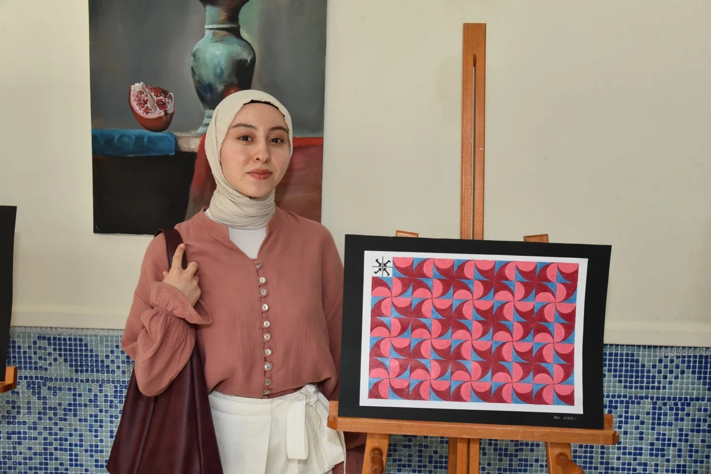 Matematik Öğretiminde İlişkilendirme Dersi Kapsamında Resim Sergisi