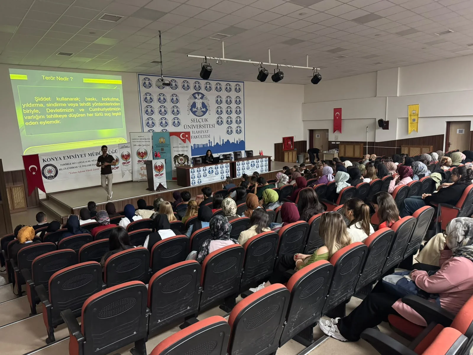 Fakültemizde Terörle Mücadele Farkındalık Eğitimi Düzenlendi