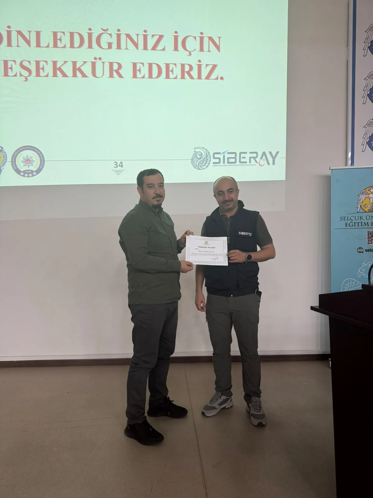 Siber Güvenlik Farkındalık Eğitimi Düzenlendi