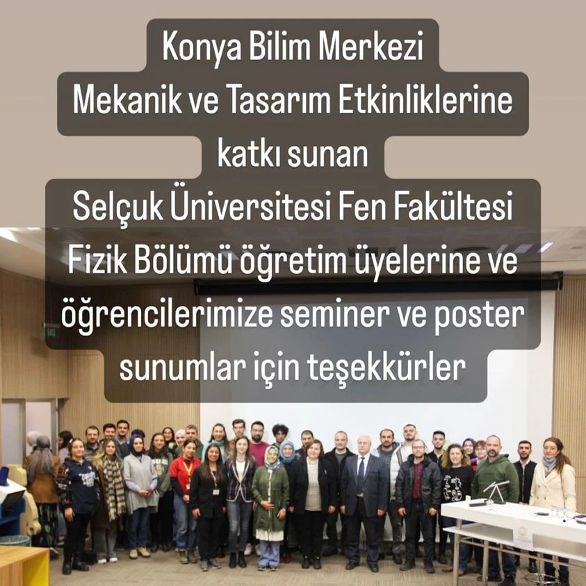 Bilimsel Etkinlikler
