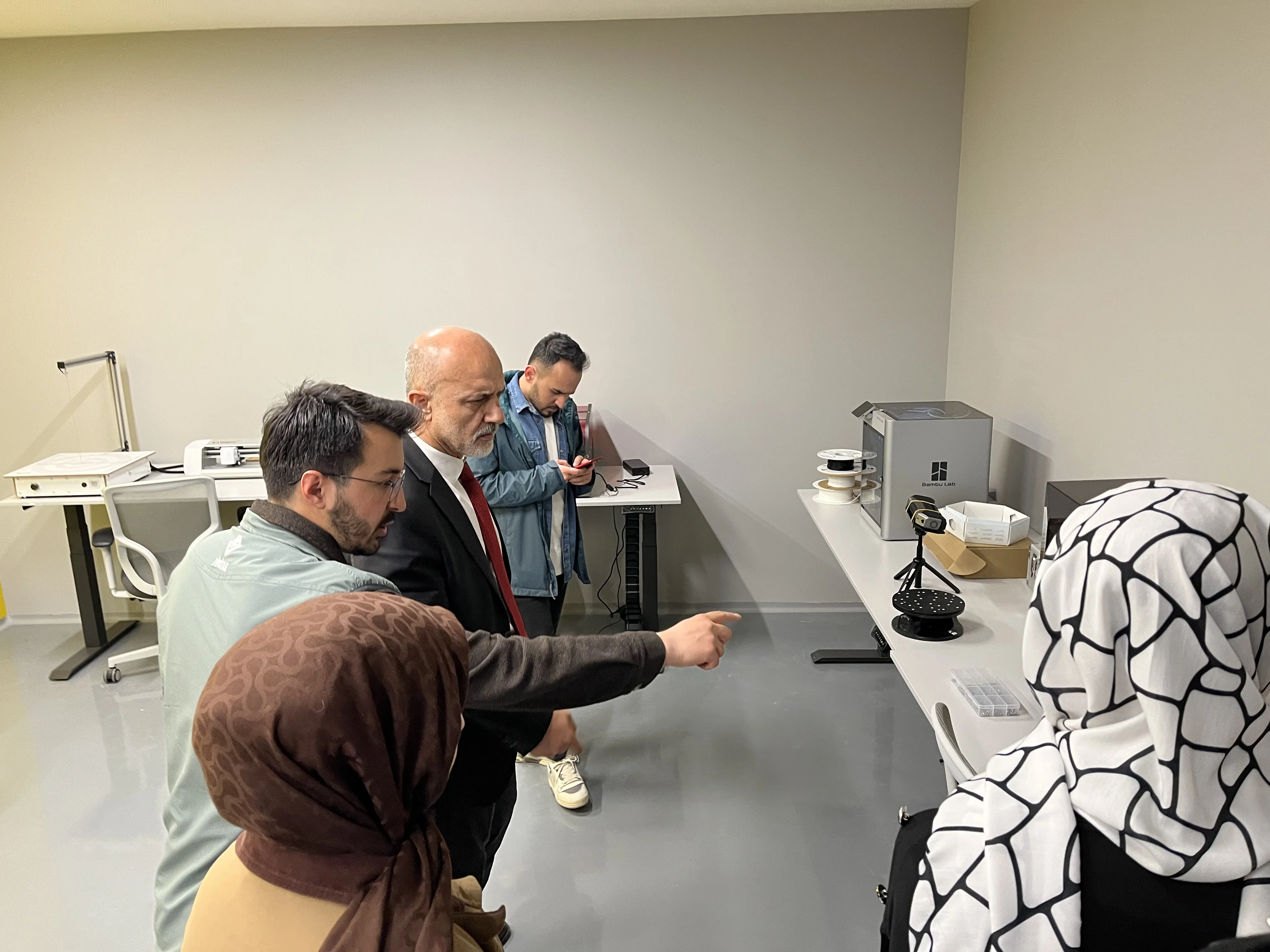 Dekanımız Prof. Dr. Mustafa ŞAHİN'in, Milli Teknoloji Atölyesi Ziyareti