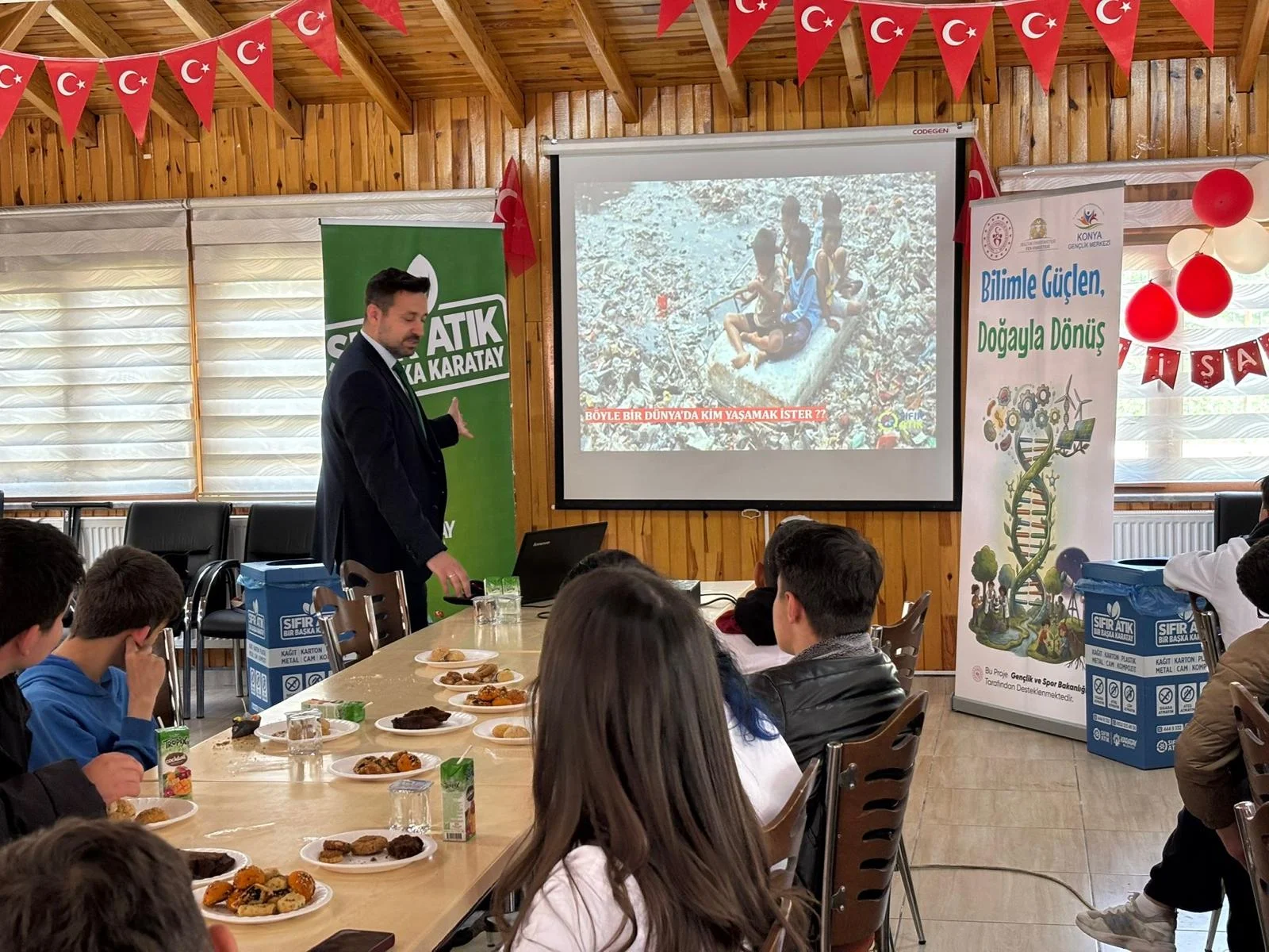 “Bilimle Güçlen, Doğayla Dönüş” Projesi Devam Ediyor...