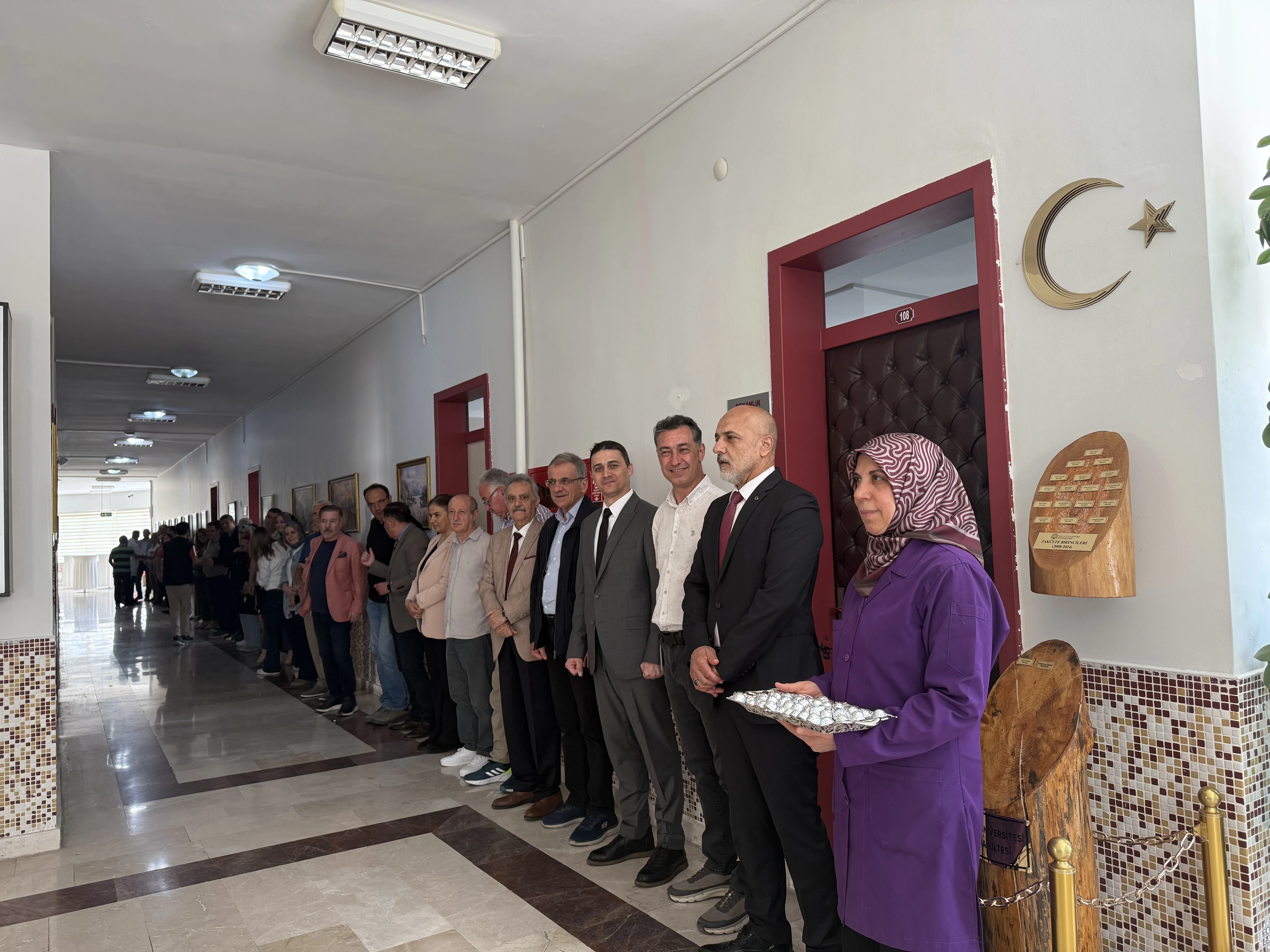 Fakültemizde Geleneksel Bayramlaşma Töreni Gerçekleştirildi