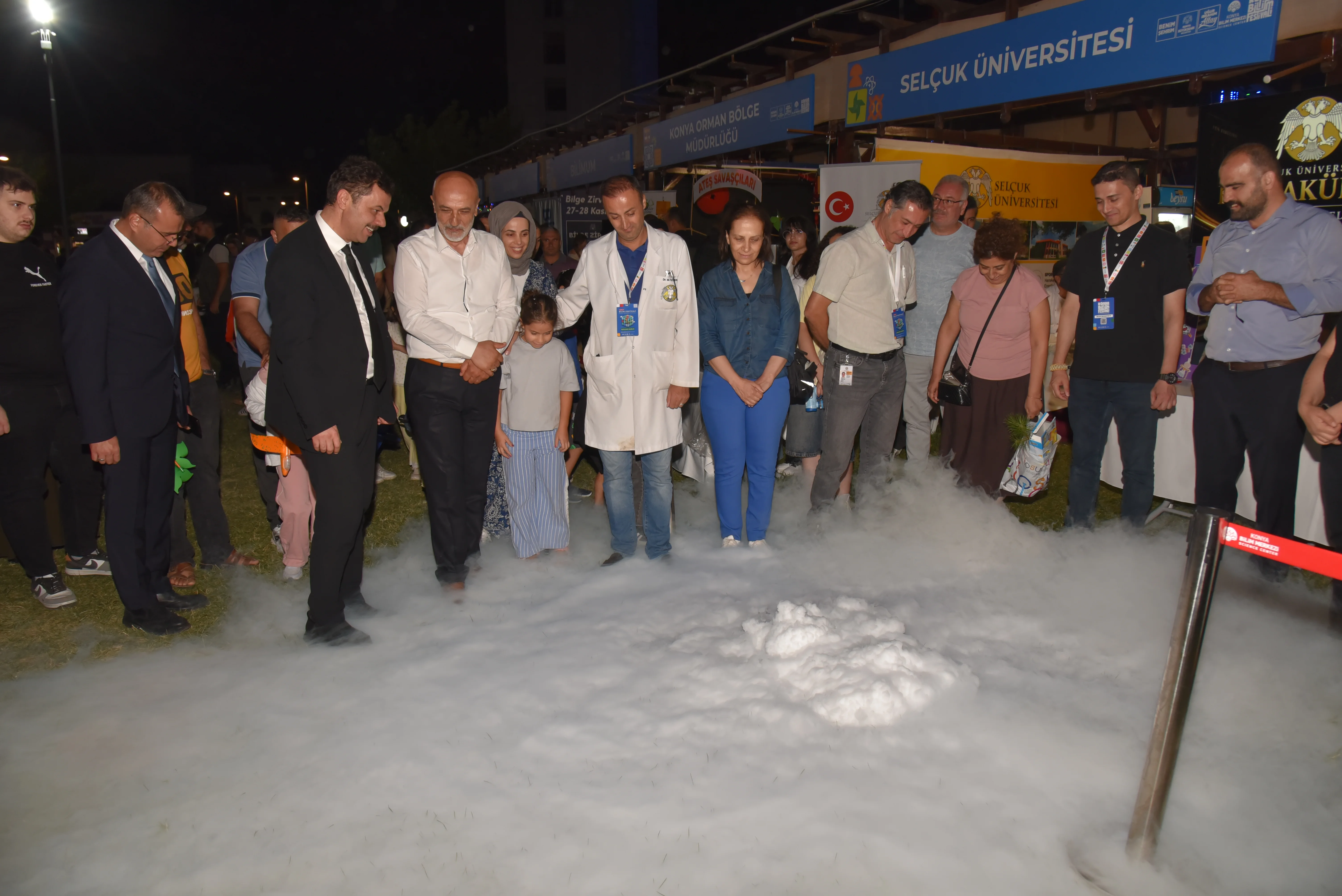 Fen Fakültemiz Konya 11. Bilim Festivali’nde Bilimseverlerle Buluştu