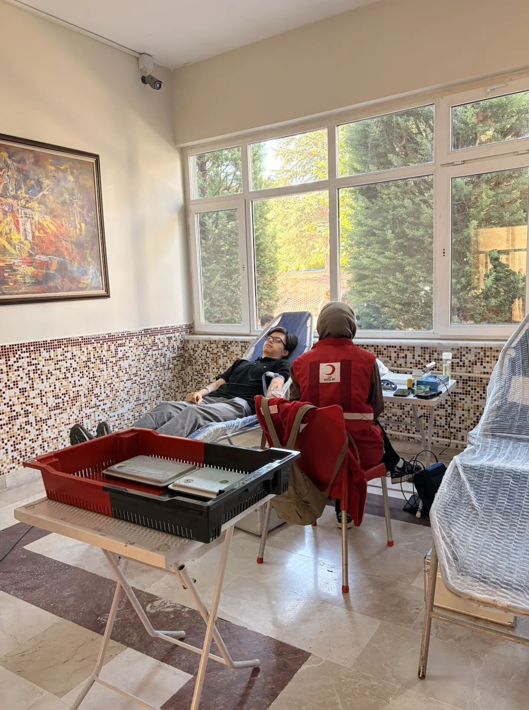 Kan Bağışı Kampanyası Fakültemizde Gerçekleştirildi