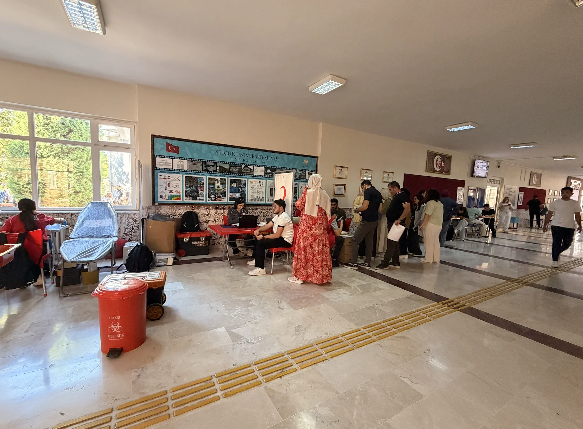 Kan Bağışı Kampanyası Fakültemizde Gerçekleştirildi