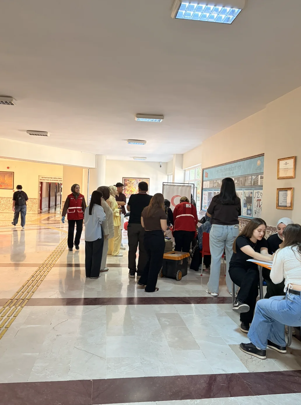 Kan Bağışı Kampanyası Fakültemizde Gerçekleştirildi