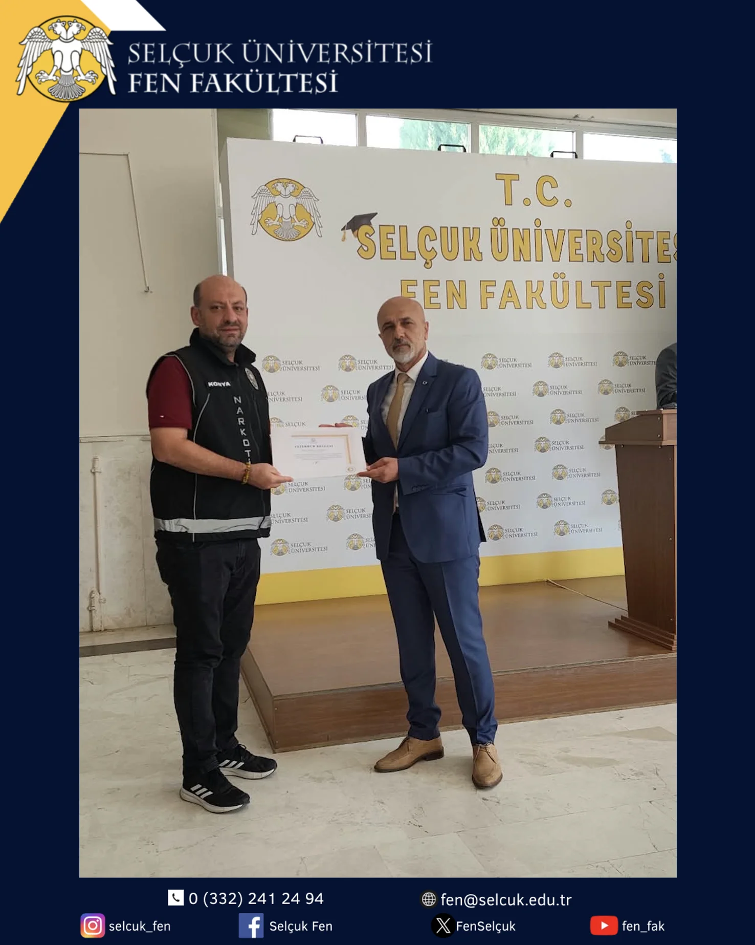 Narkotik Suçlarla Mücadele Eğitimi Gerçekleştirildi