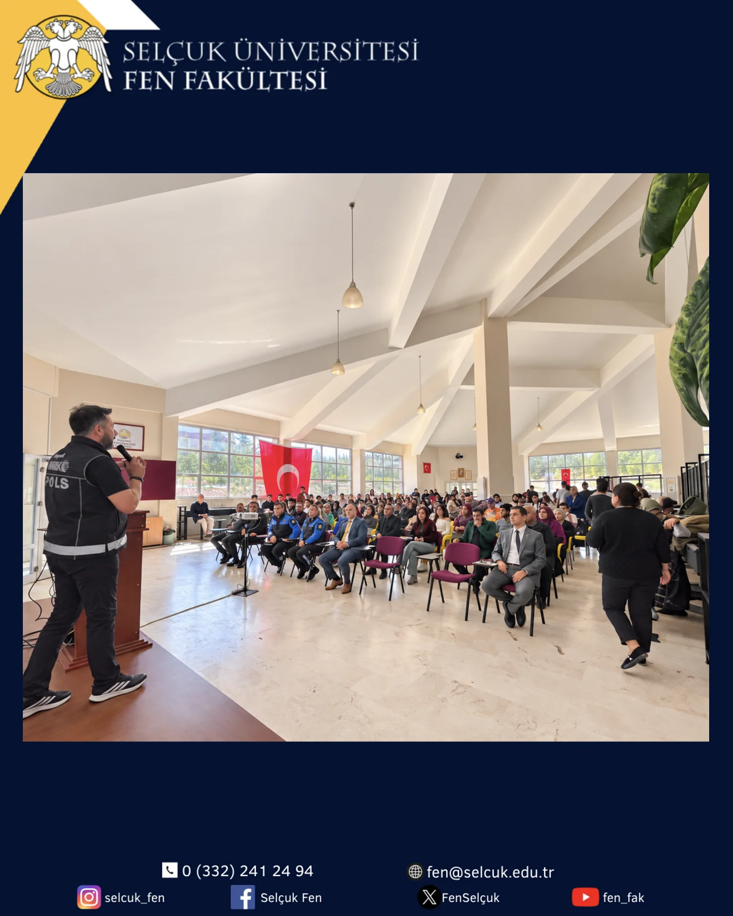 Narkotik Suçlarla Mücadele Eğitimi Gerçekleştirildi