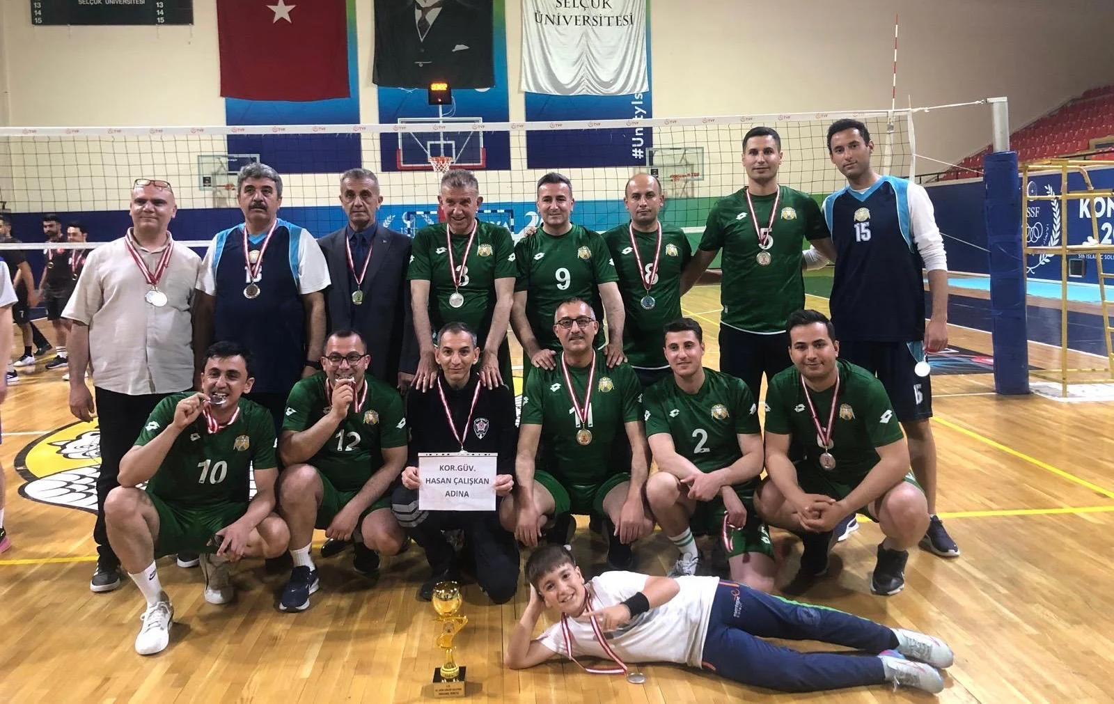 30.SPOR ŞENLİKLERİNDE KORUMA VE GÜVENLİK MÜDÜRLÜĞÜ VOLEYBOL BRANŞINDA 2.OLMUŞTUR.