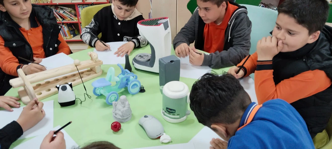 Hayal Et-Üret etkinliği 61. Kütüphaneler Haftası'nda gerçekleştirildi