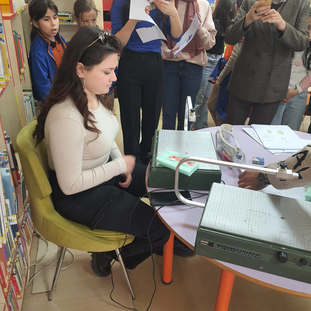 Hayal Et-Üret etkinliği 61. Kütüphaneler Haftası'nda gerçekleştirildi