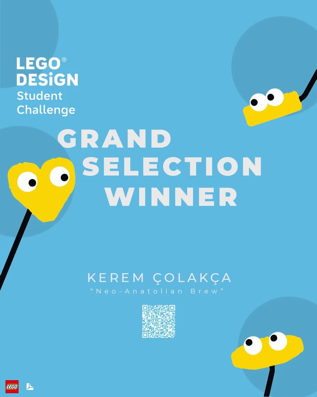 LEGO Design Student Challenge'dan Grand Selection Ödülü