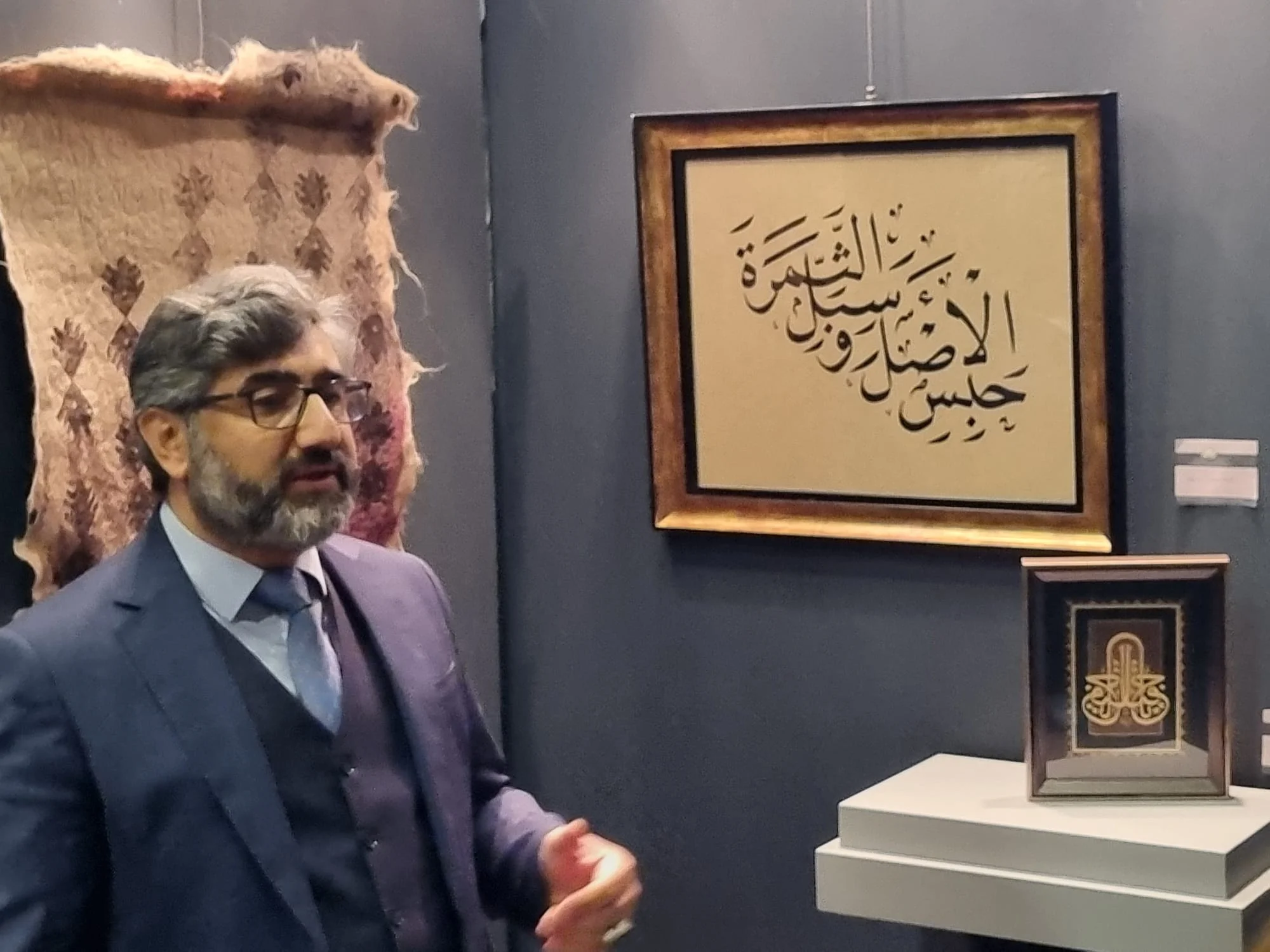 KAYSERİ'DE GELENEKSEL TÜRK SANATLARI SERGİSİ AÇILDI
