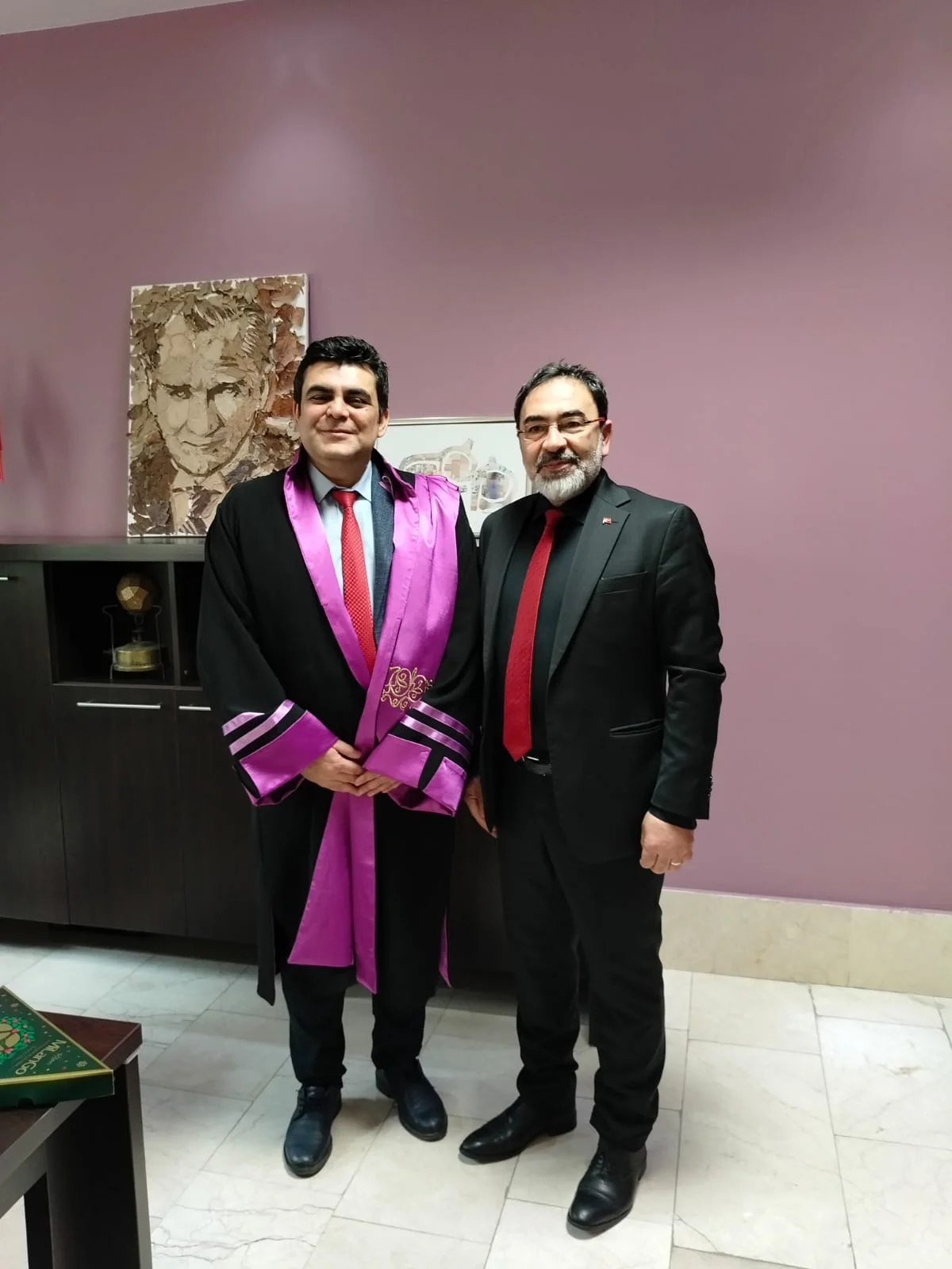 Bölüm Öğretim Elemanlarımızdan Sayın Mustafa Öztürk, Yükseköğretim Kurulu Başkanlığı tarafından verilen Doçentlik unvanını almıştır.