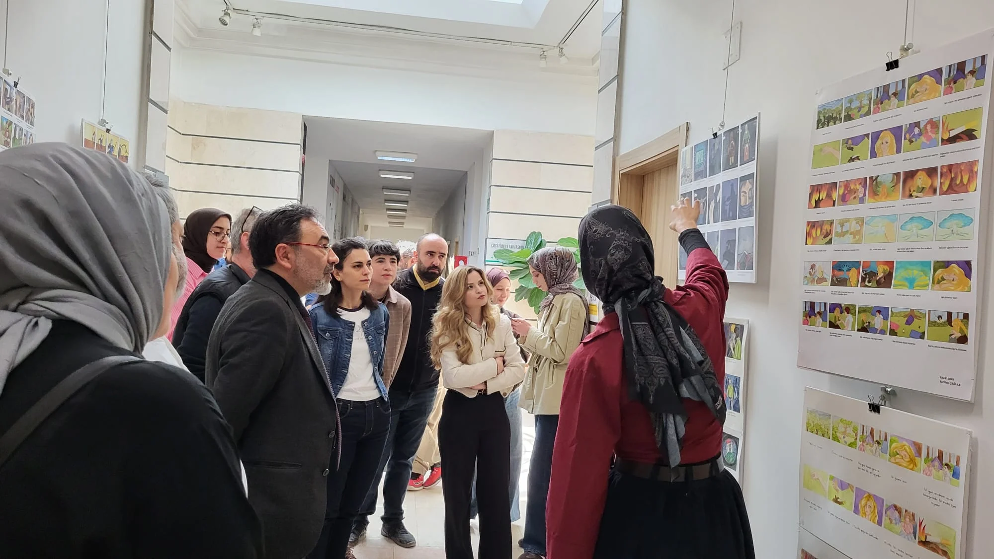 Storyboard Dersi Öğrenci Projeleri Sergisi