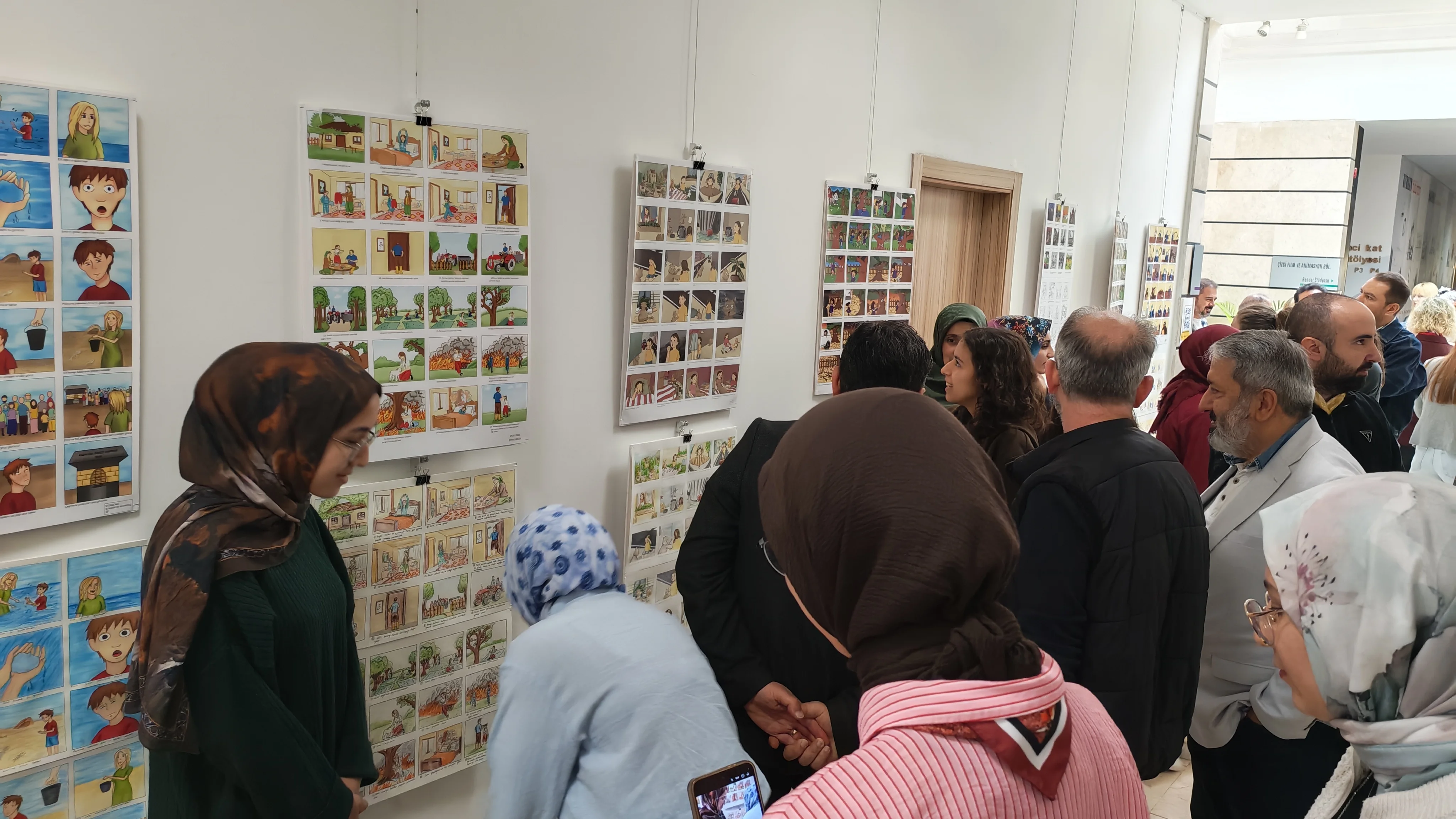 Storyboard Dersi Öğrenci Projeleri Sergisi