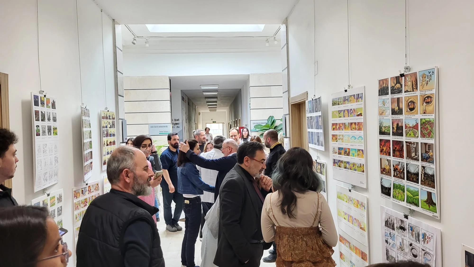 Storyboard Dersi Öğrenci Projeleri Sergisi