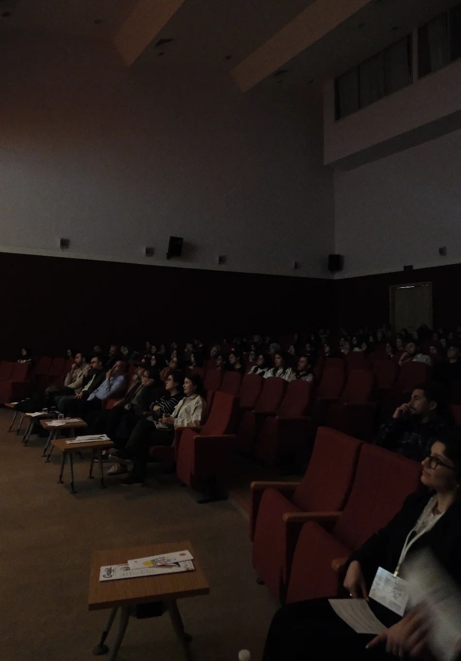 Video Gösterim / Ozan Karakoç konferansı gerçekleştirildi