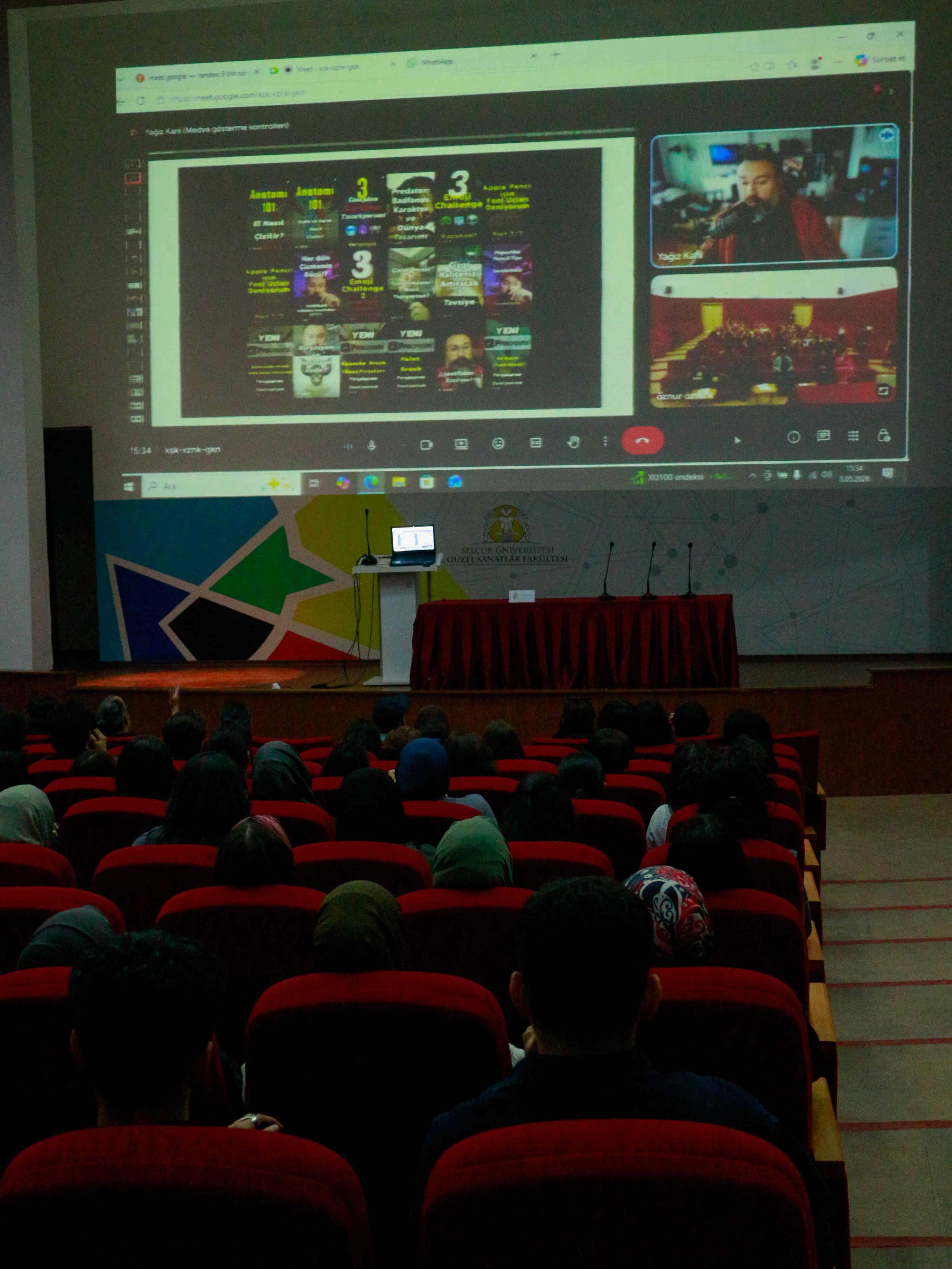 Concept Art Nedir? ve Portfolyo / Ali Yağız Kani konferansı gerçekleştirildi