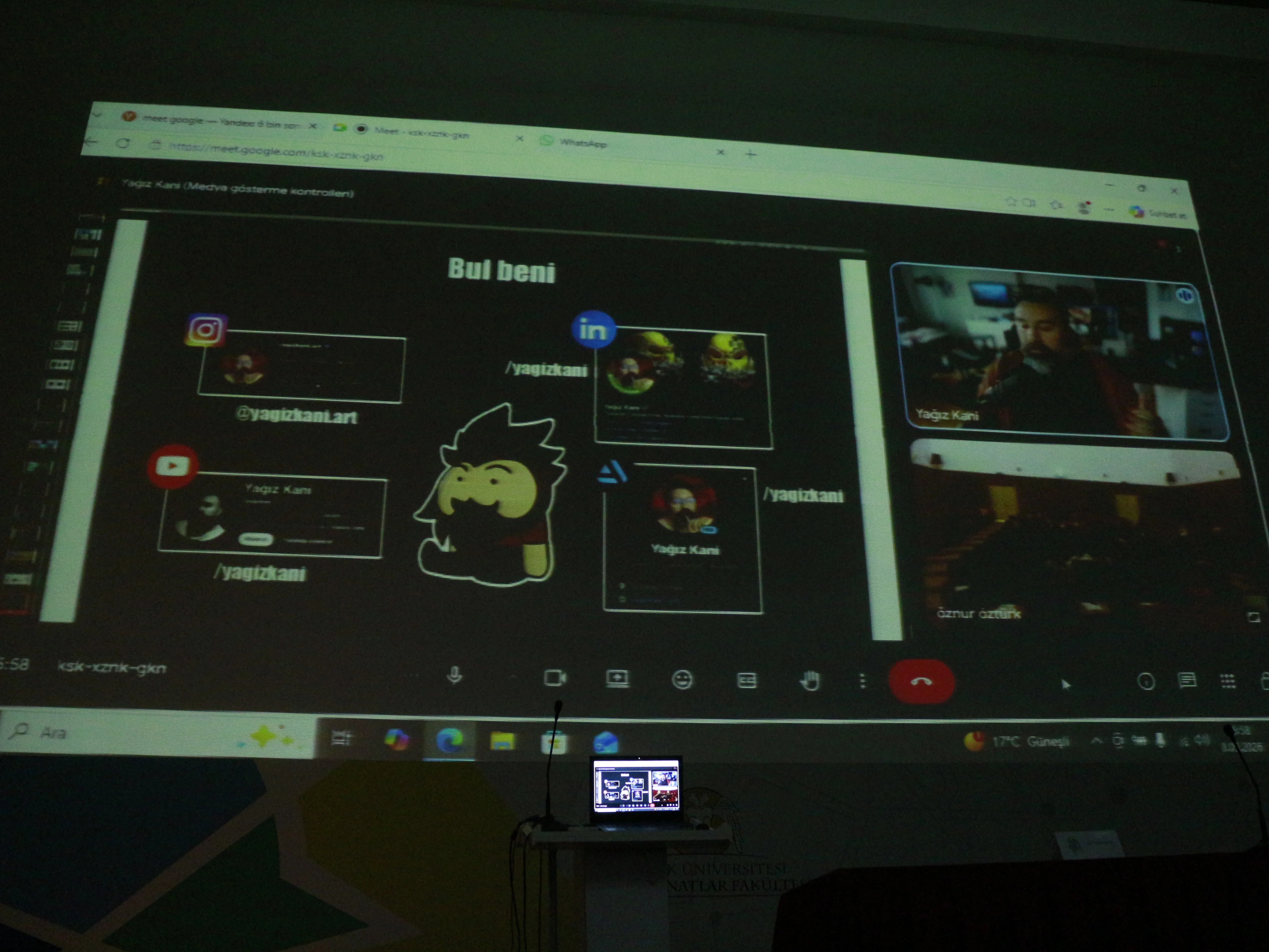 Concept Art Nedir? ve Portfolyo / Ali Yağız Kani konferansı gerçekleştirildi