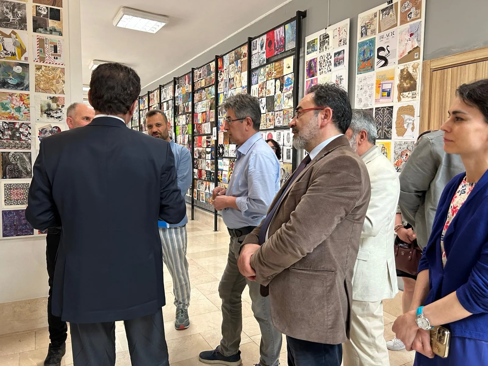 POMO VI Uluslararası Posta Sanatı Sergisi açıldı