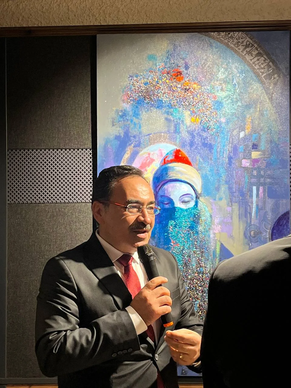 Fakültemiz Dekanı Prof. Dr. İlham Enveroğlu’nun “AŞK’A YOLCULUK” adlı Resim Sergisi gerçekleştirildi