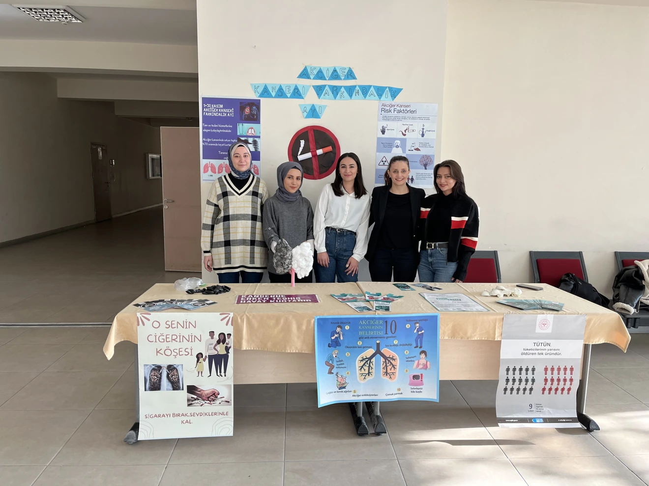 Akciğer Kanseri Farkındalık Ayı Stand Etkinliği