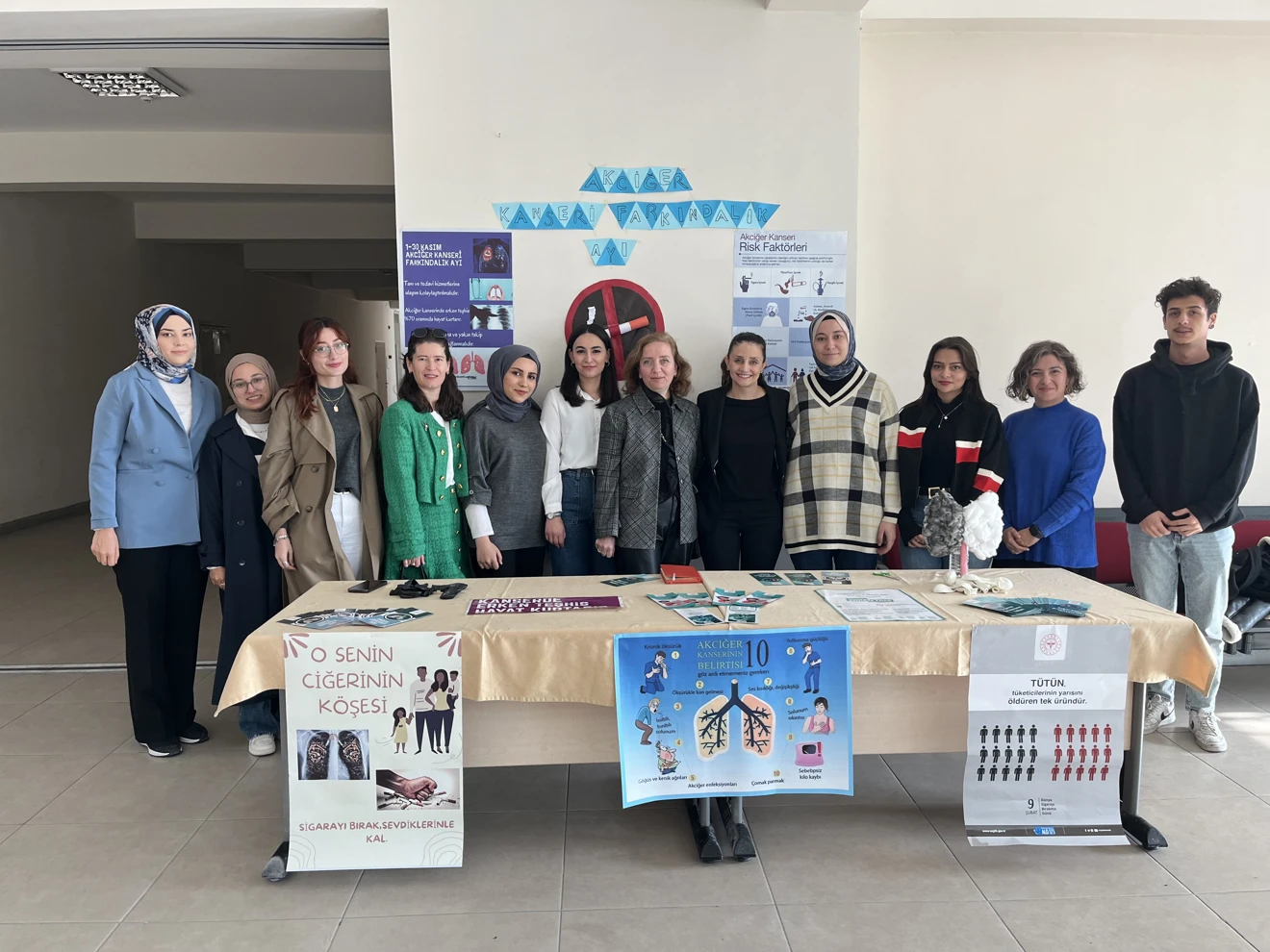 Akciğer Kanseri Farkındalık Ayı Stand Etkinliği