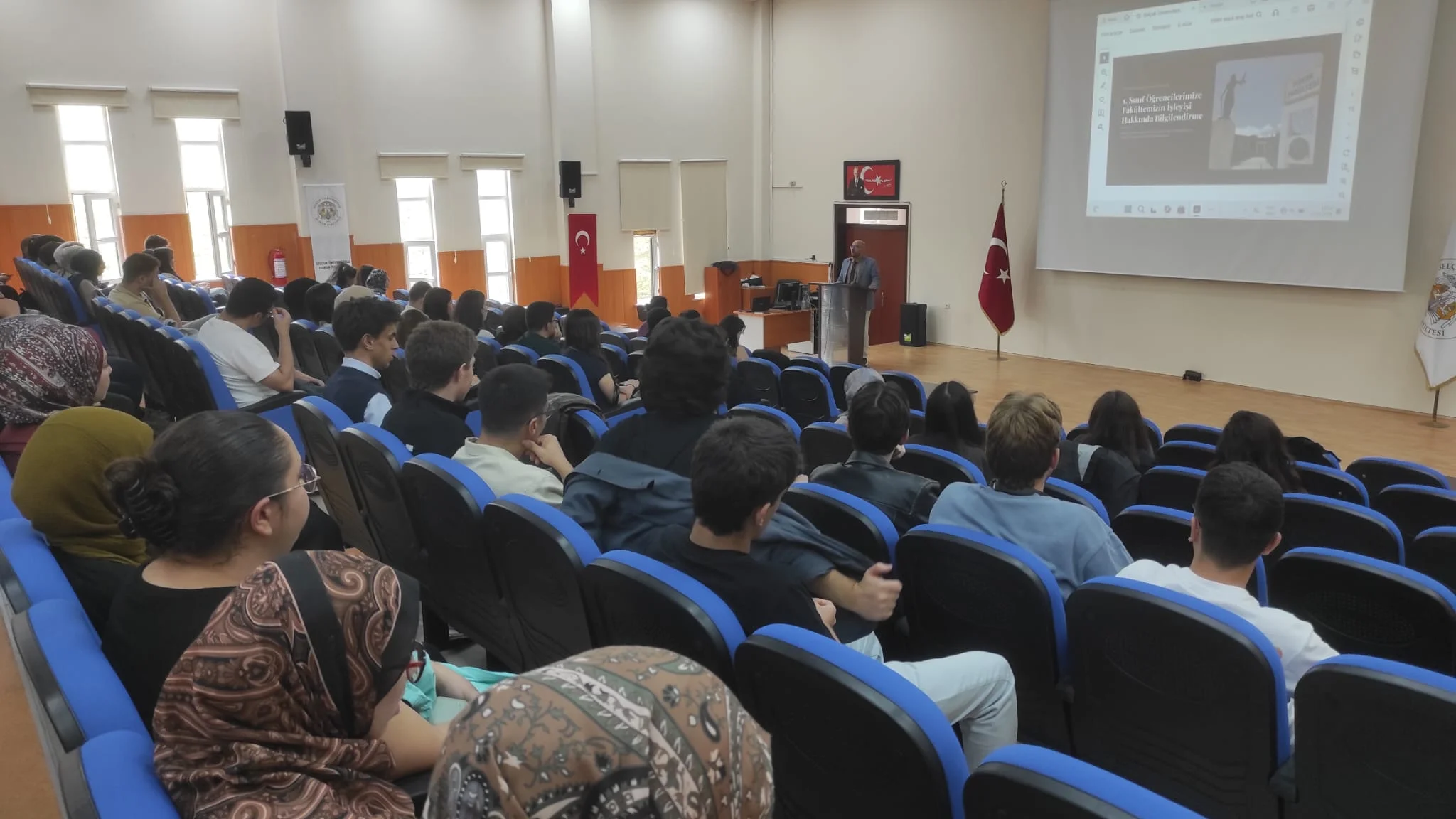 2026-2027 Akademik Yılı açılış dersi ve oryantasyon programı, Fakültemizde düzenlenen etkinliklerle gerçekleştirildi.
