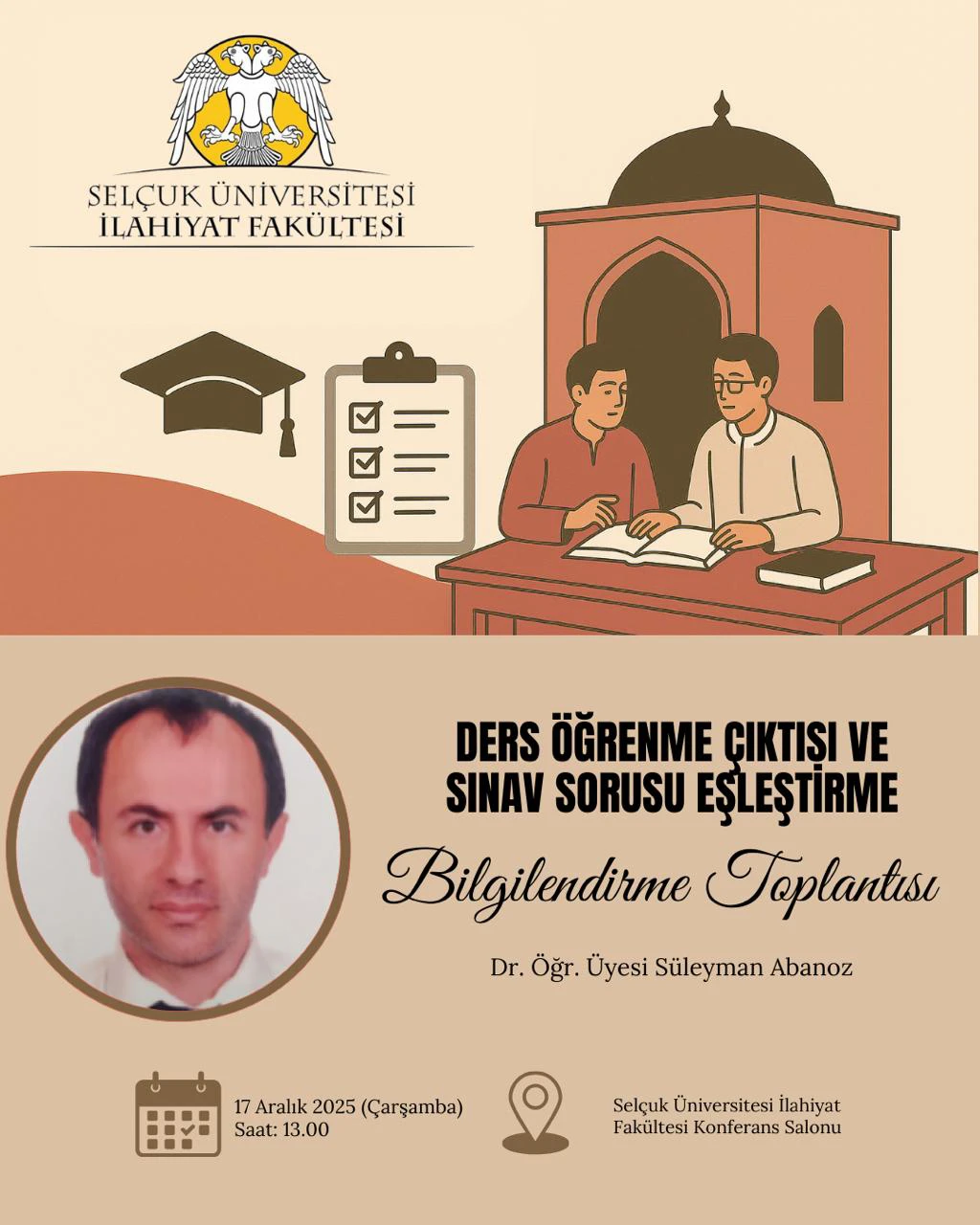 Ders Öğrenme Çıktısı ve Sınav Sorusu Eşleştirme Bilgilendirme Toplantısı