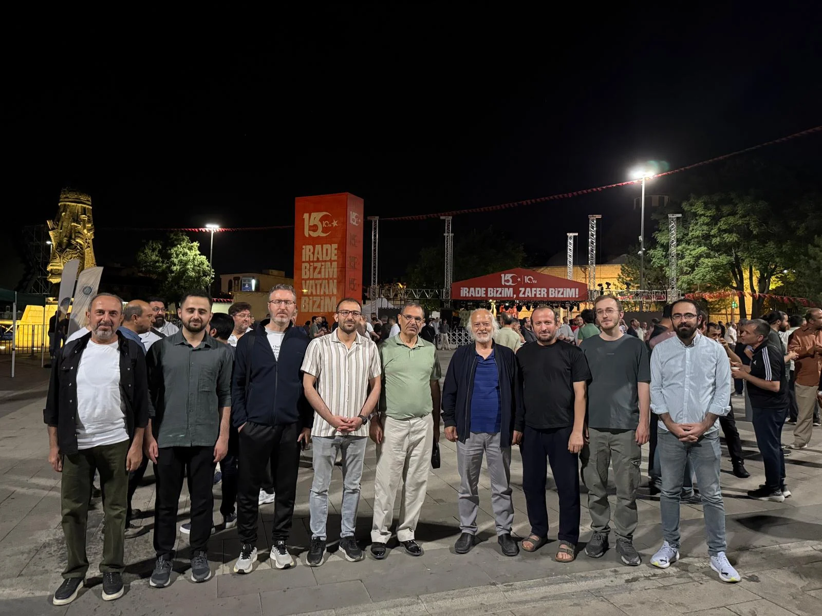 Fakültemiz, 15 Temmuz Anma Etkinliklerine Katıldı