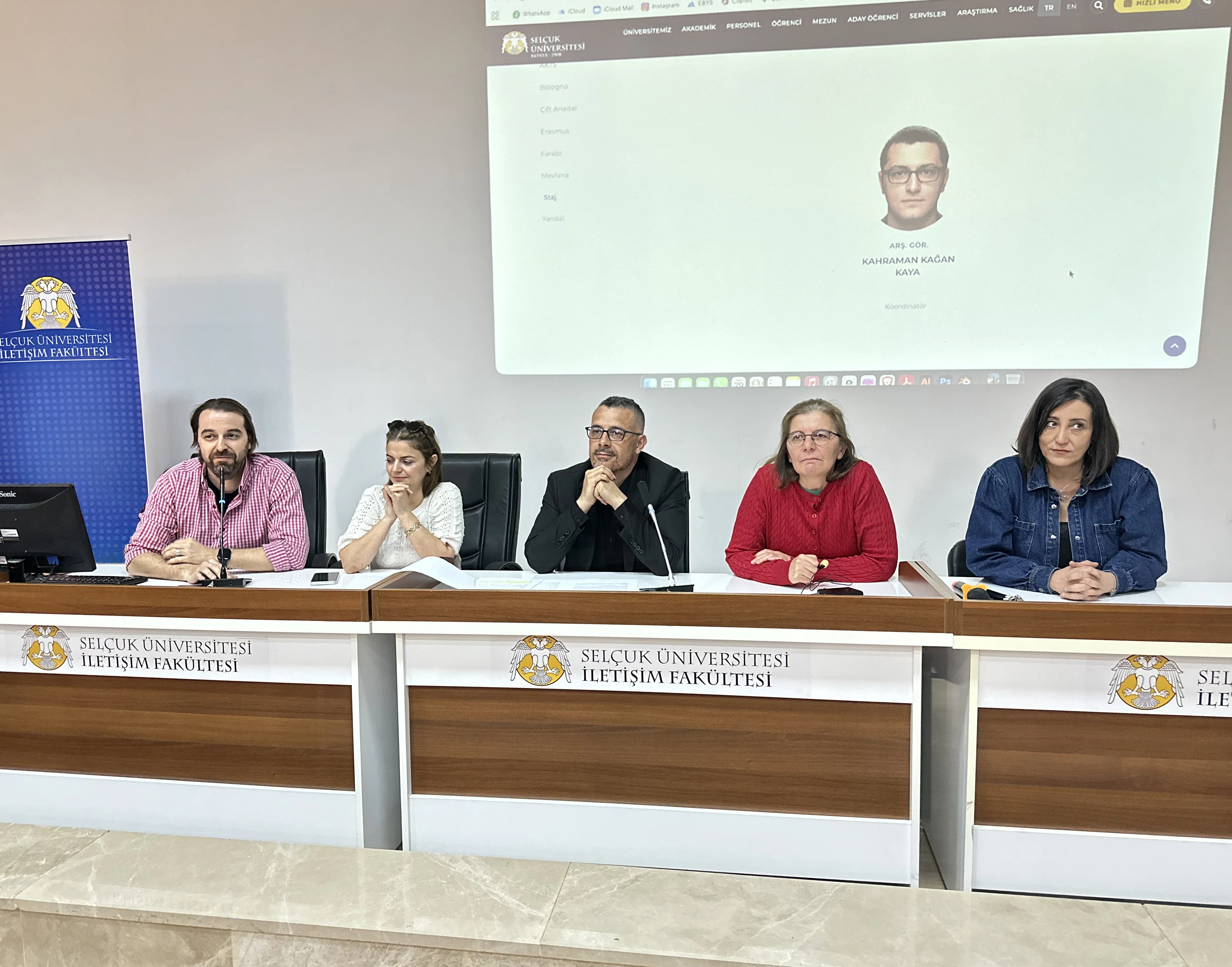 Staj sürecinin yol haritası paylaşıldı