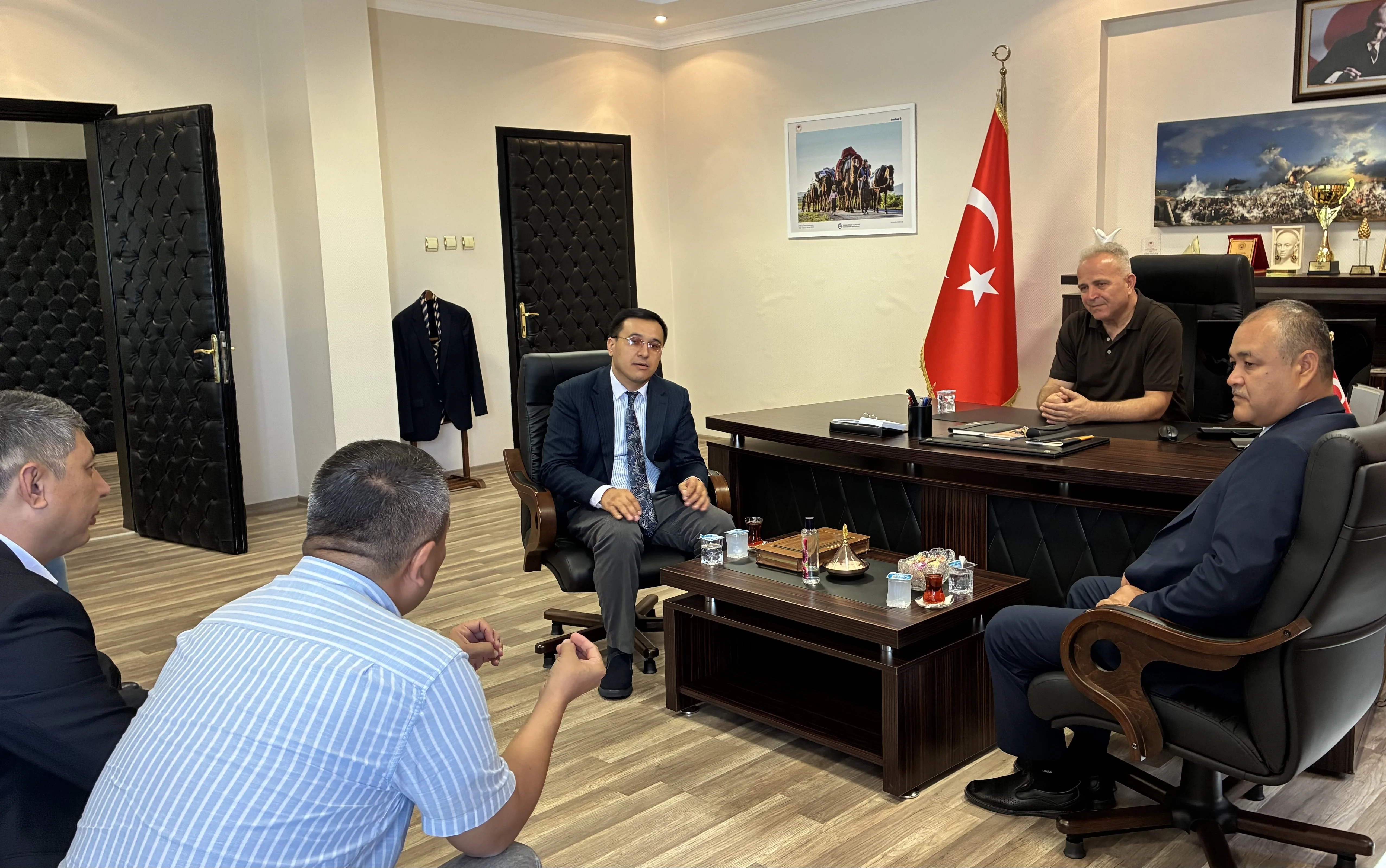 İletişim Fakültesi Özbekistanlı akademisyenleri ağırladı