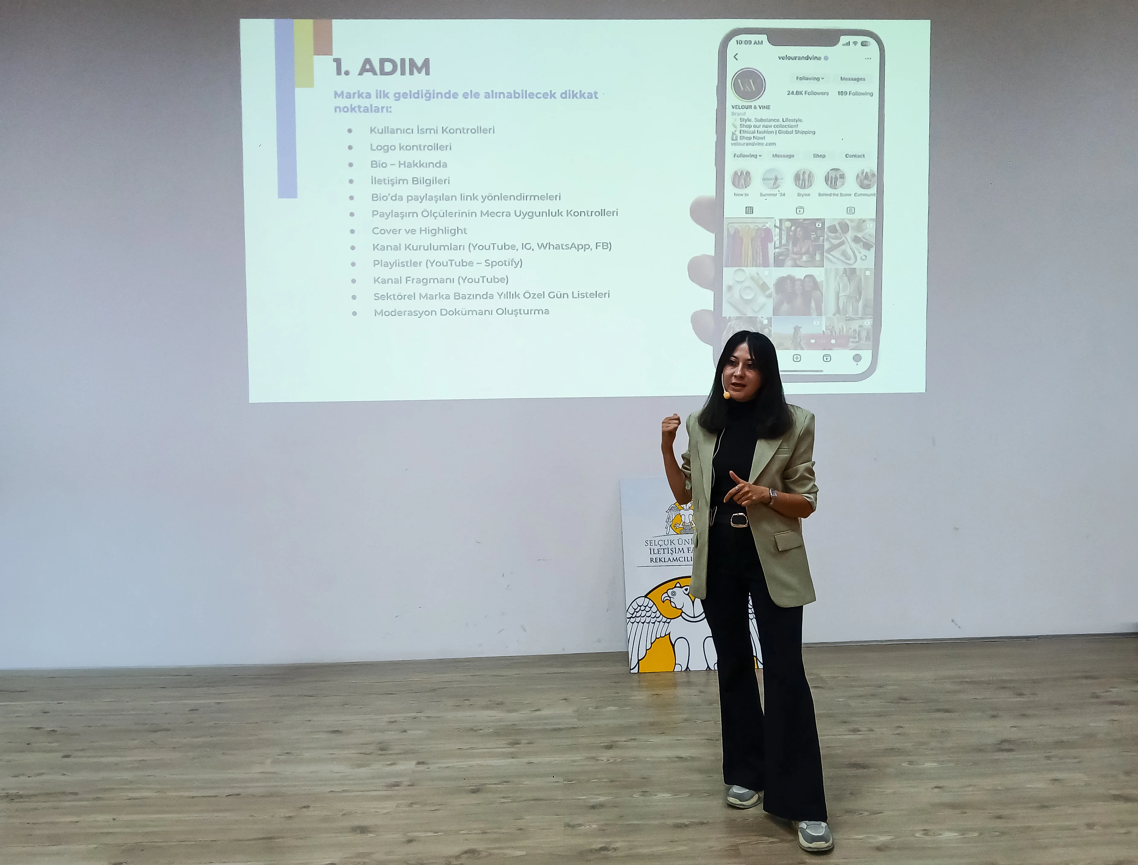 Reklamcılık Bölümü ‘Açılış Dersi’nde mezununu ağırladı