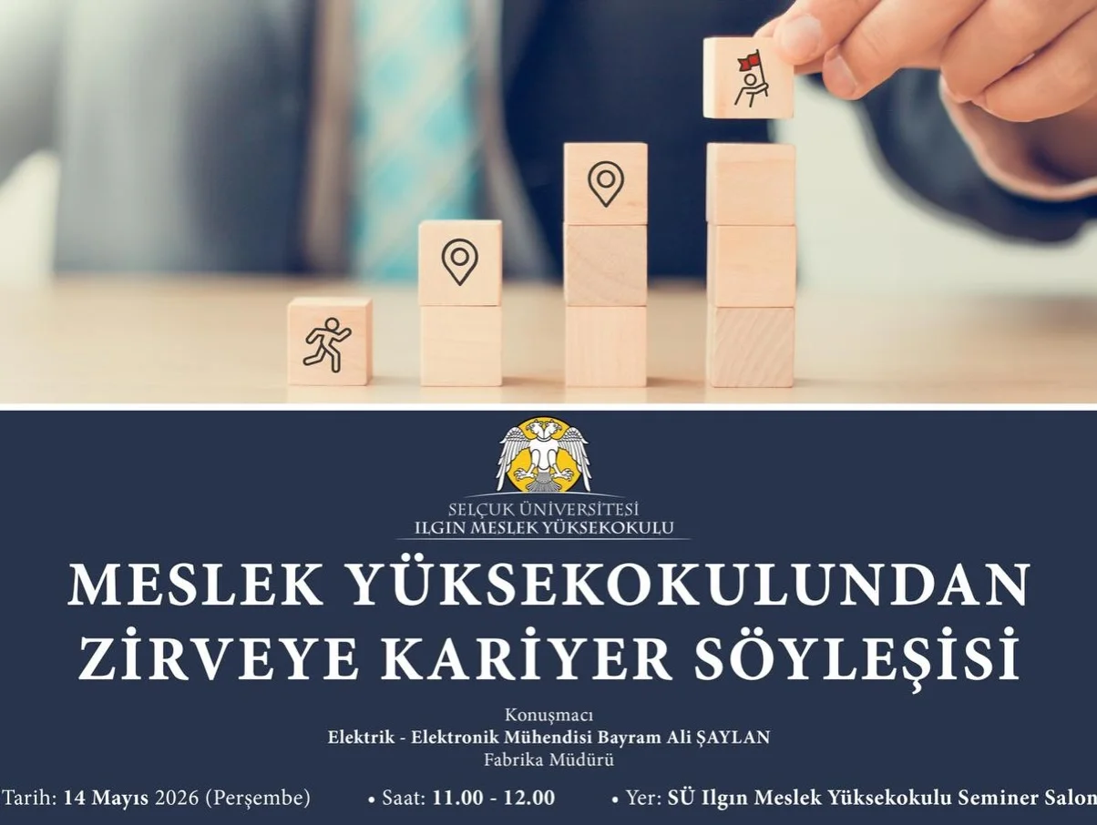 Meslek Yüksekokulundan Zirveye Kariyer Söyleşisi